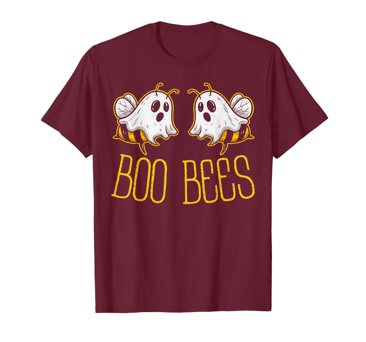 Boo Bees Funny Couples Halloween Costume for Adult Her Women T-Shirt