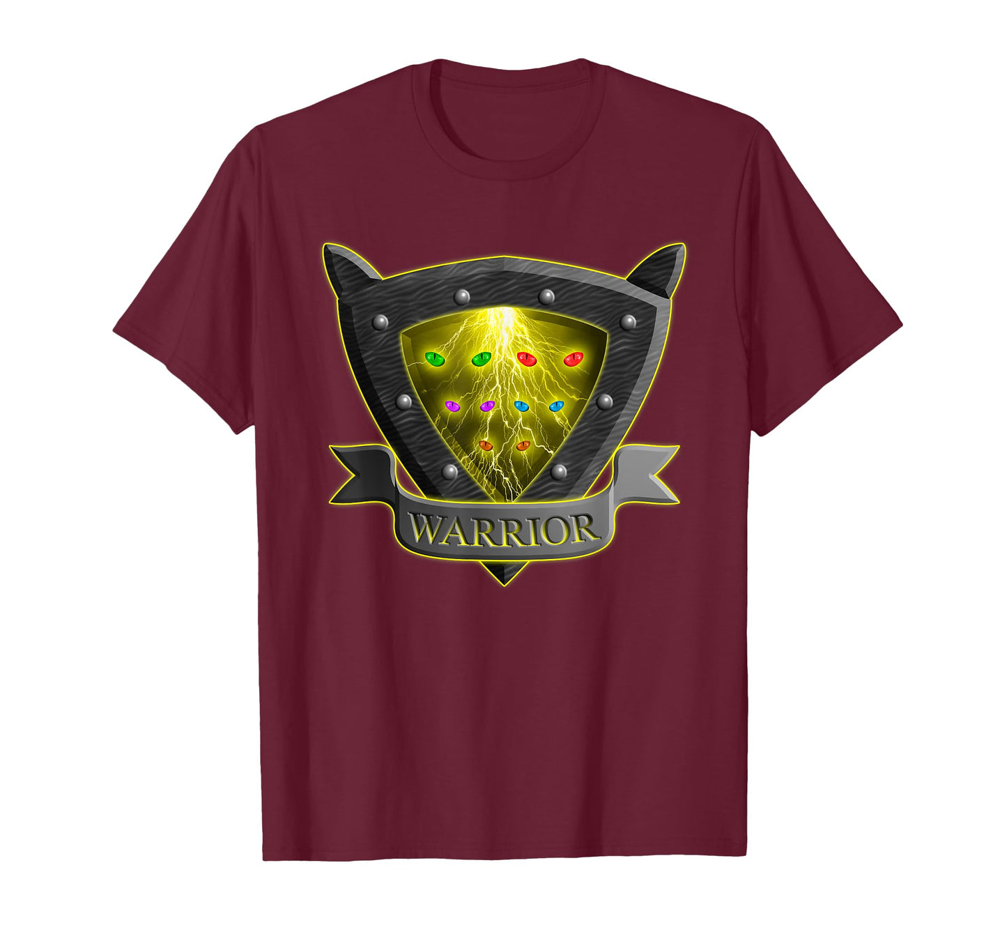 Cat Shield Eyes Thunder Funny for Kids T-Shirt