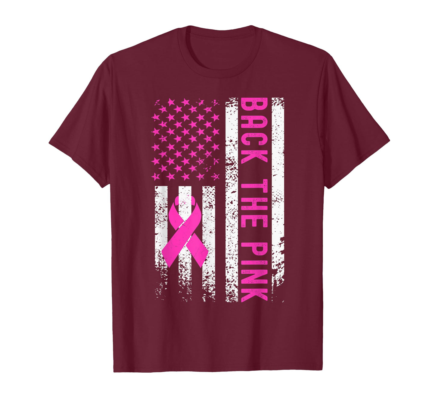 Back The Pink Breast Cancer Awareness T-Shirt