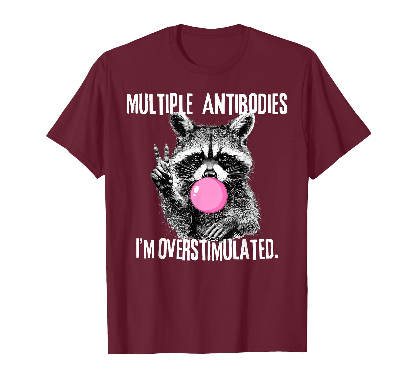 Blood Bank Funny Racoon Medical Lab Science Laboratory Tech T-Shirt