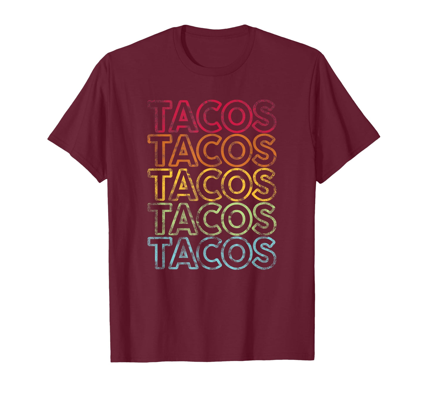 Vintage Tacos | Retro Design Cinco De Mayo Gifts Tee T-Shirt