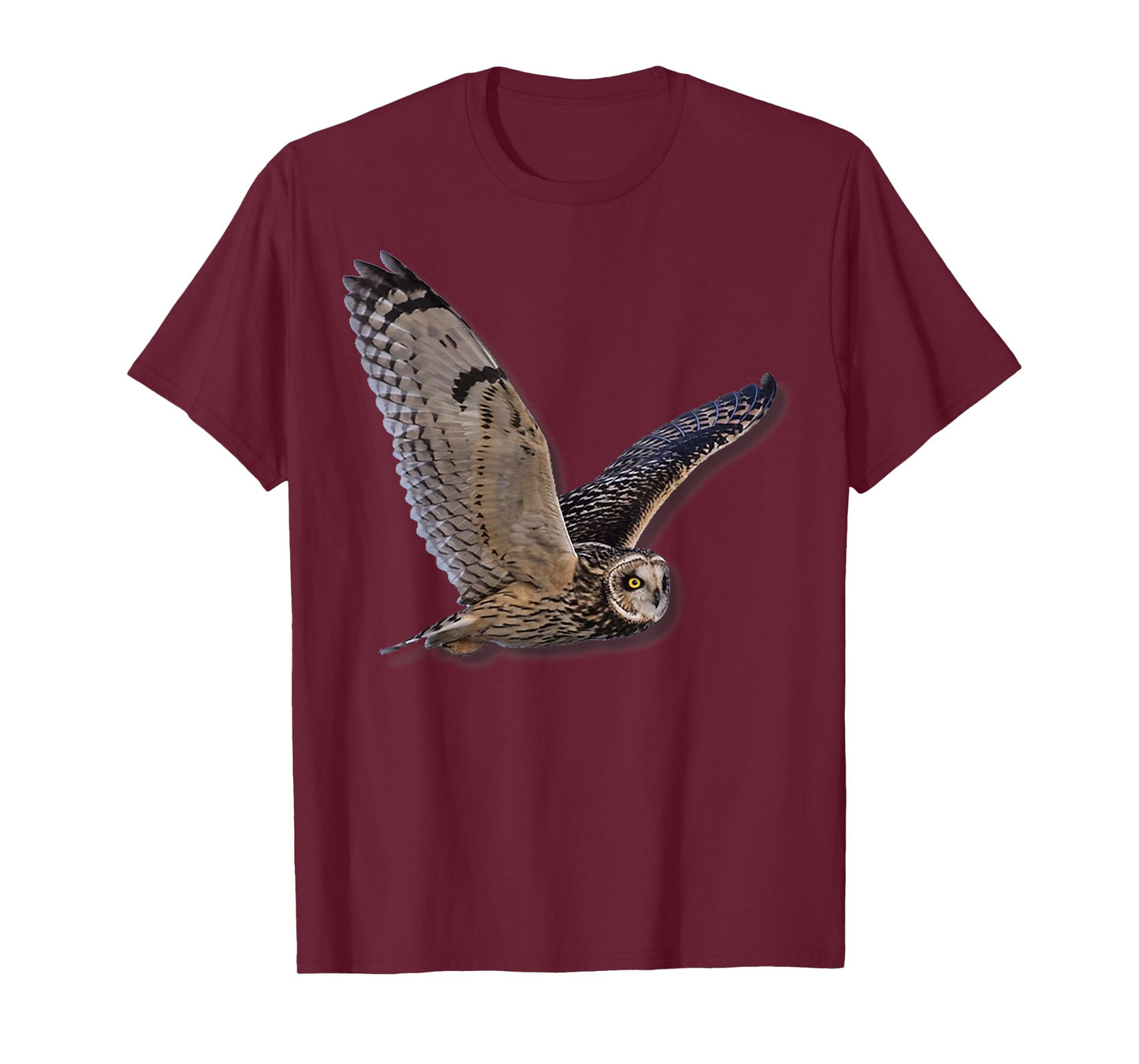 Beautiful Owl Raptor Flight Bird of Prey Birding Birder T-Shirt