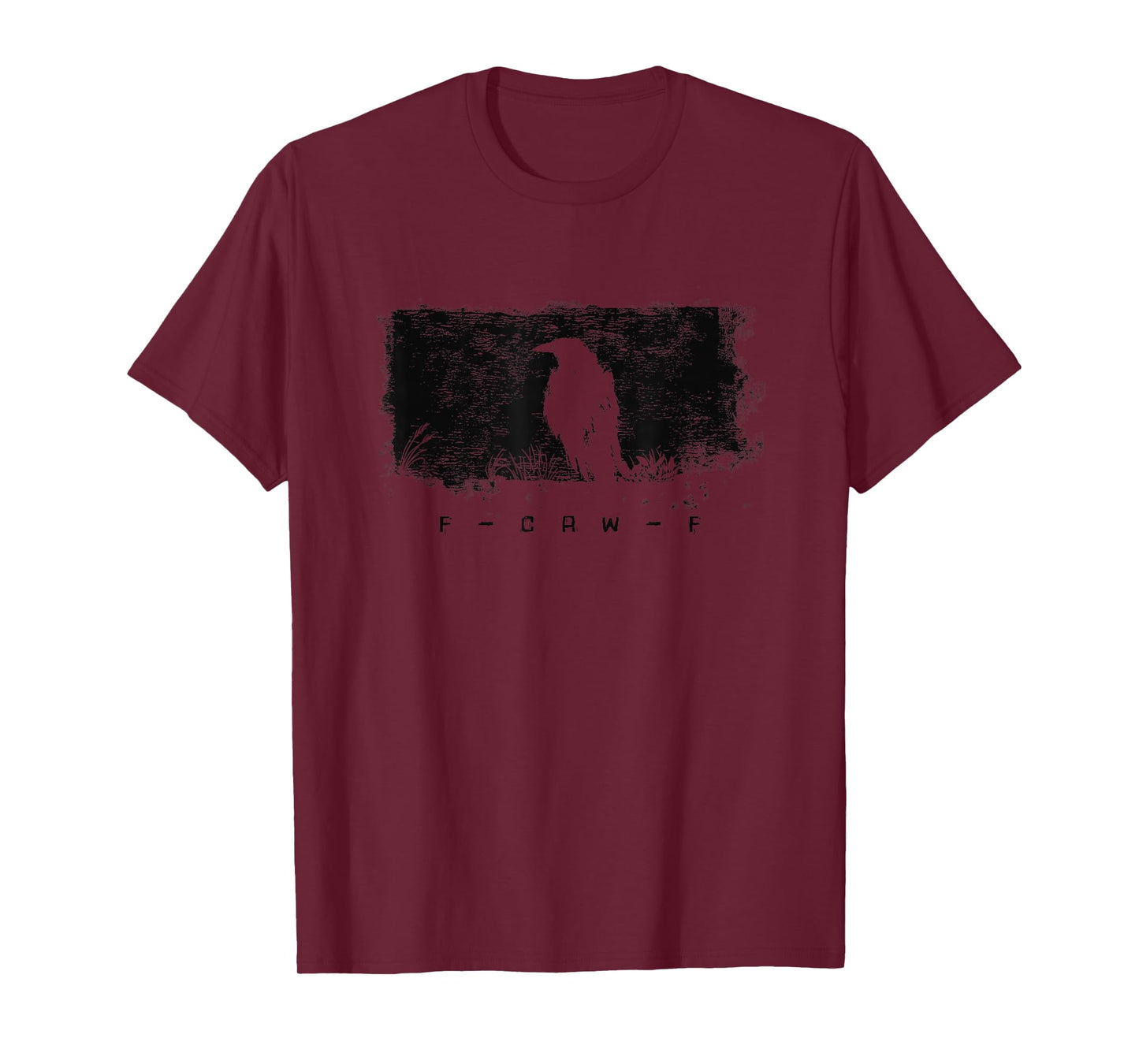 F-CAW-F Crow Meme Dark Bird Adult Humor T-Shirt