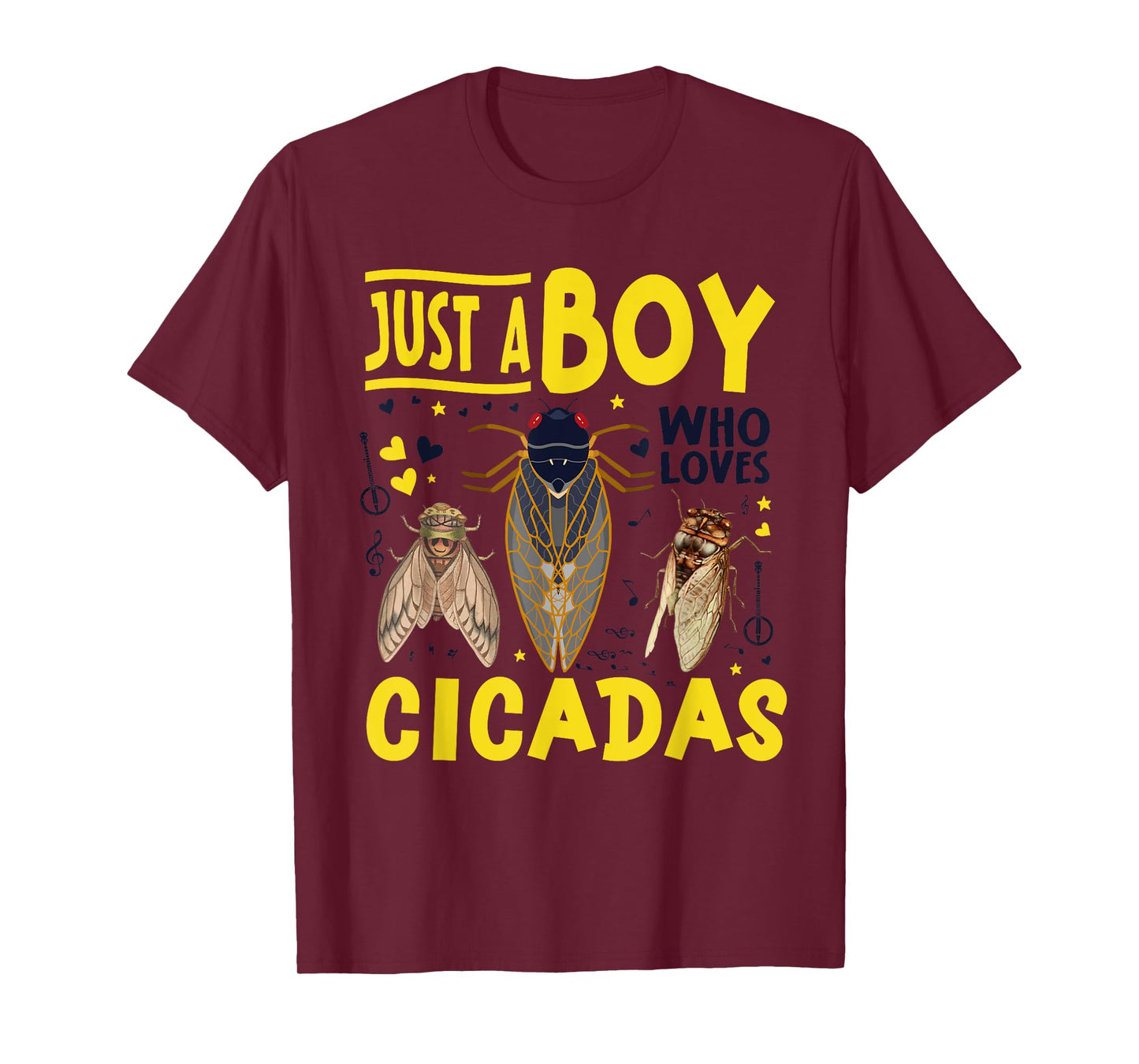 Just a Boy Who Loves Cicada T-Shirt