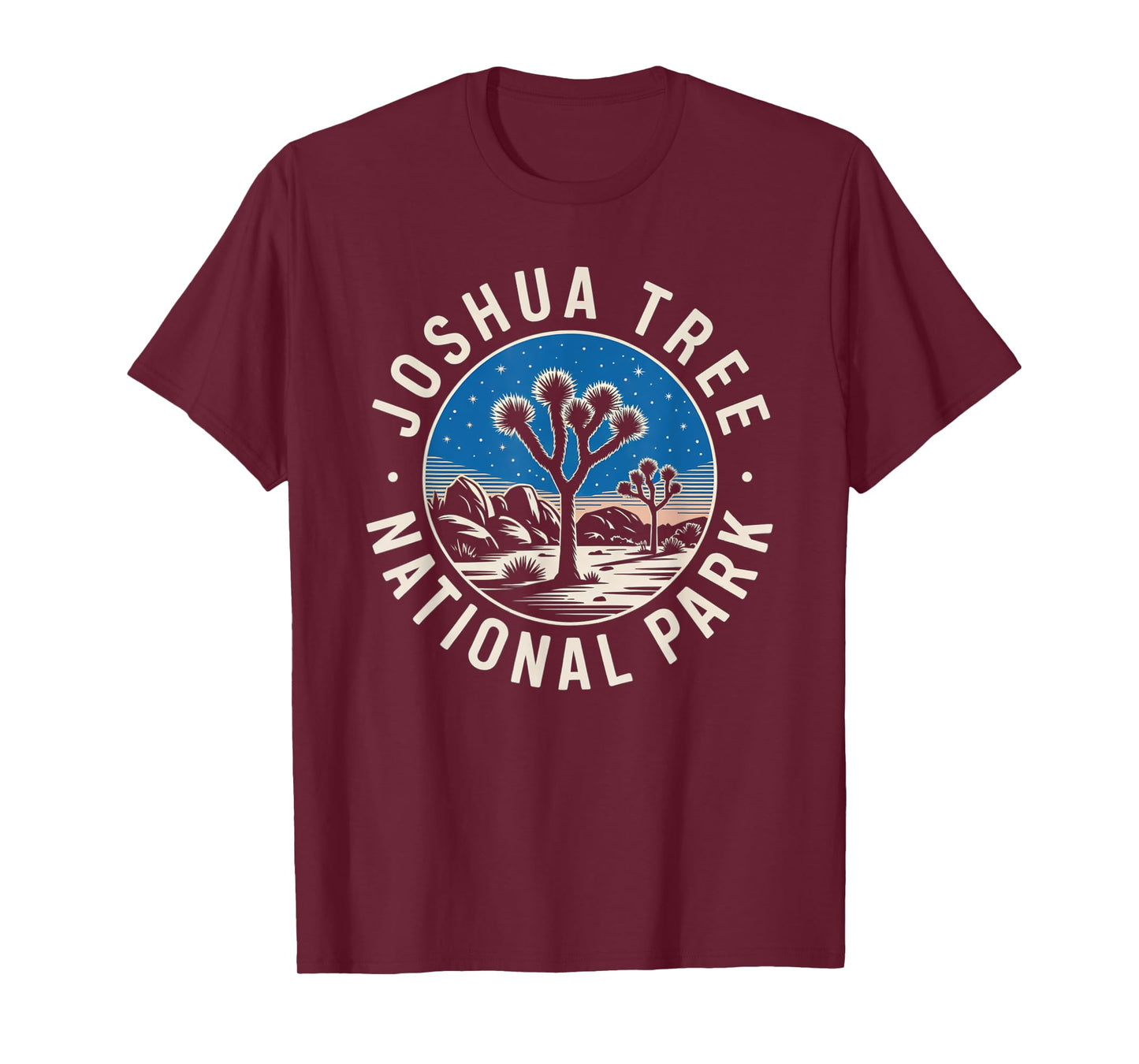 Joshua Tree National Park Retro Hiking US National Park T-Shirt