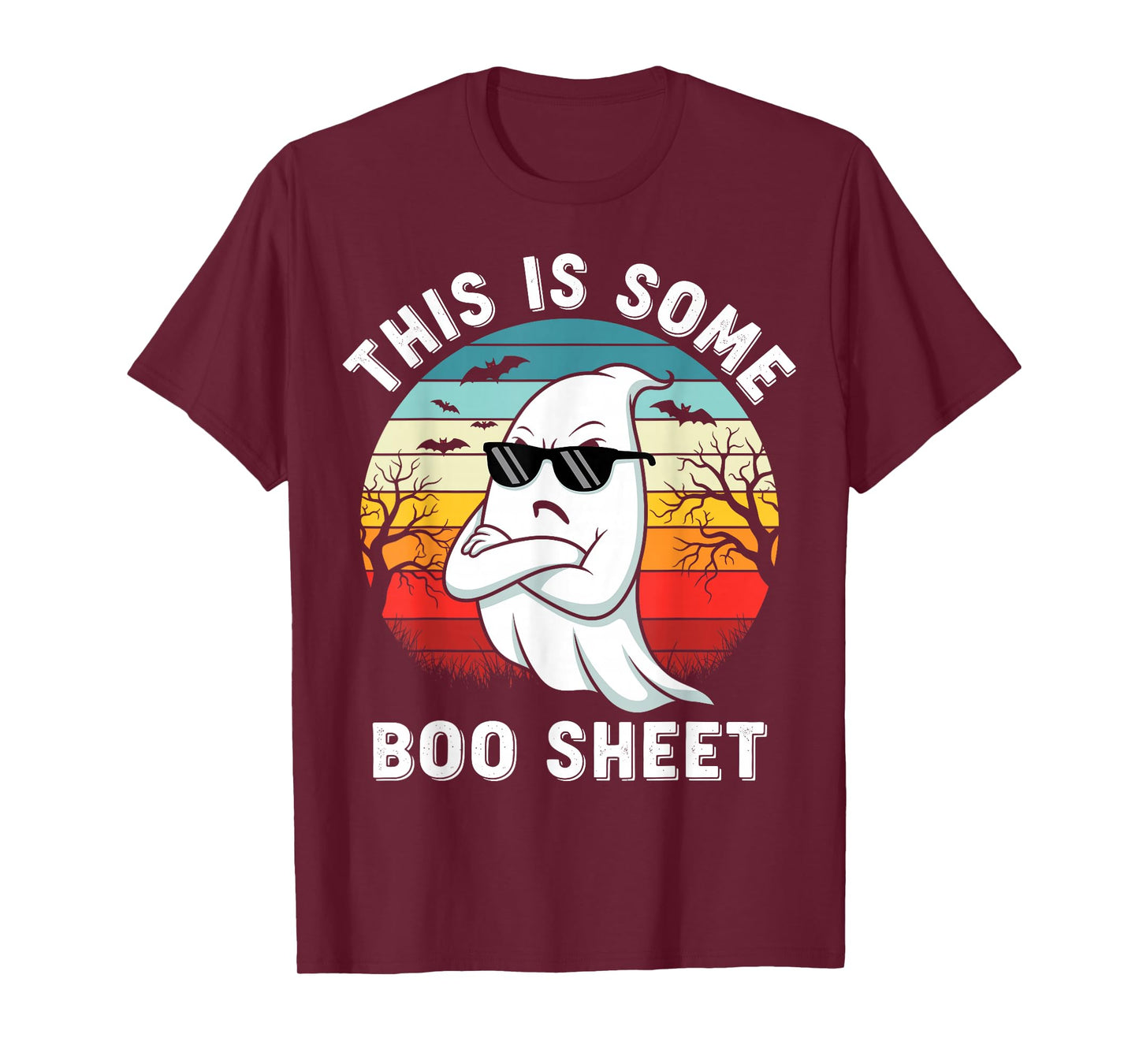 This is Some Boo Sheet Funny Halloween Ghost Costu Men Women T-Shirt