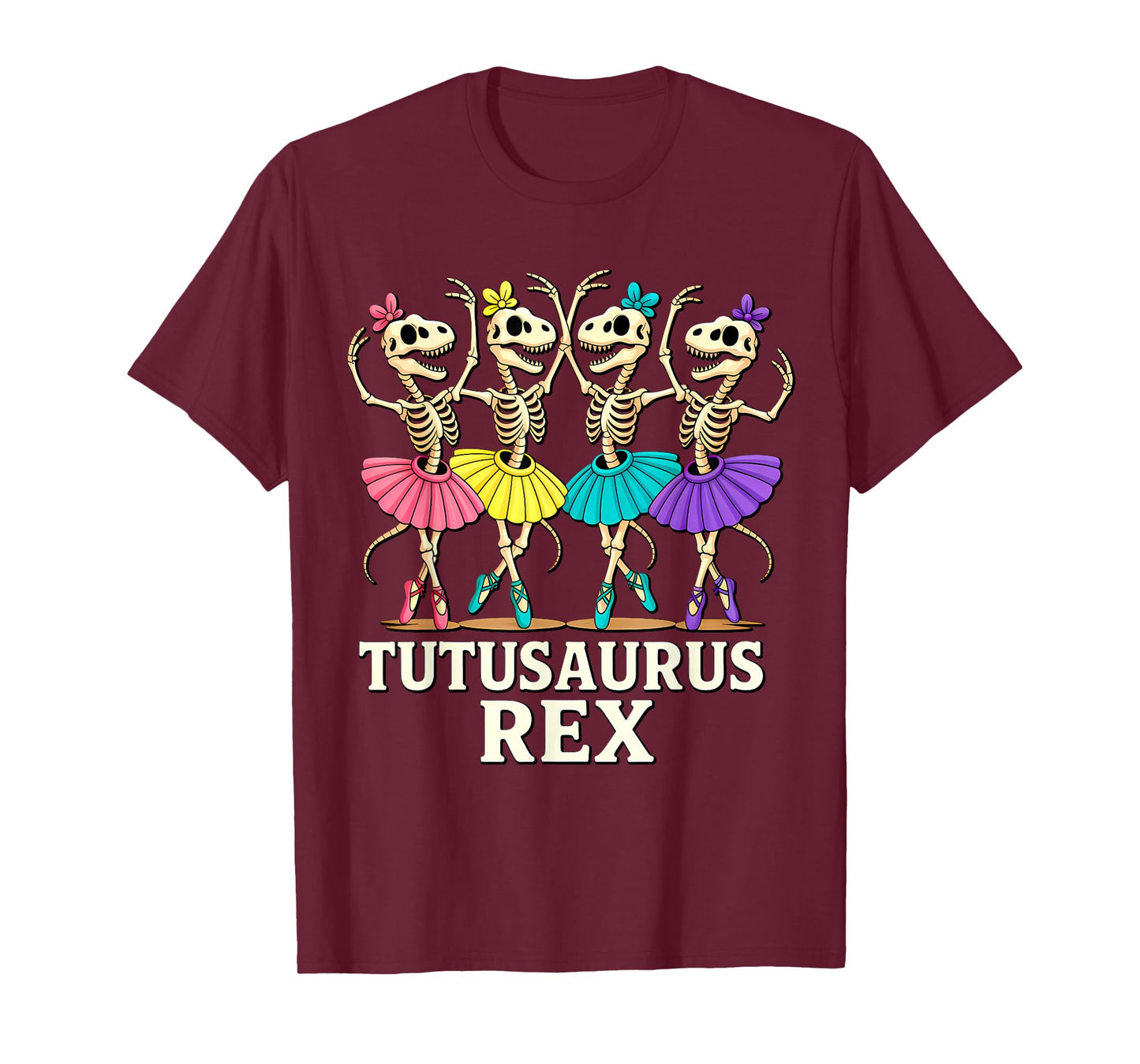 Tutusaurus Rex – Funny Saurus Halloween Ballet Dance T-Shirt
