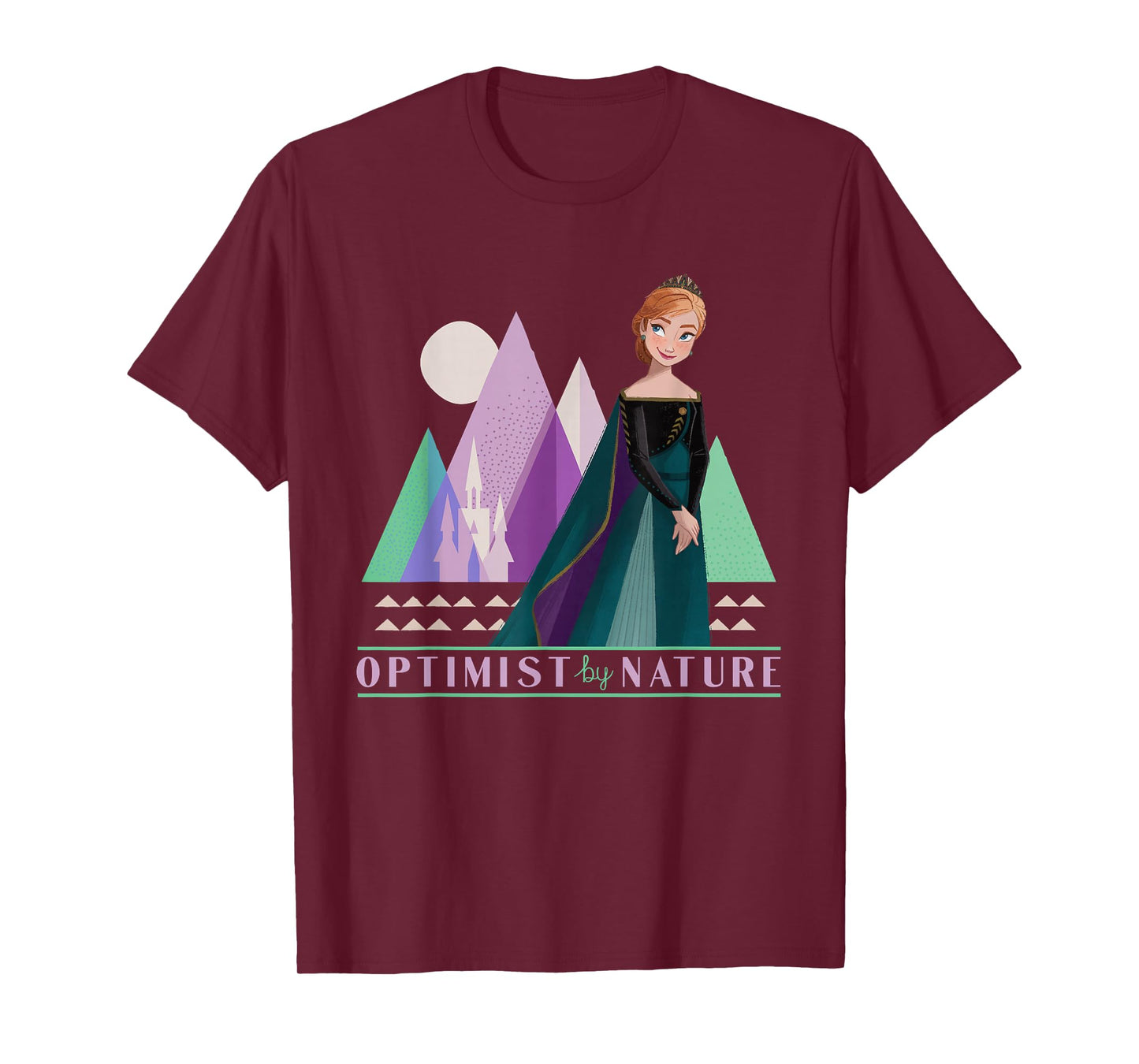 Disney Frozen 2 Queen Anna Optimist By Nature T-Shirt