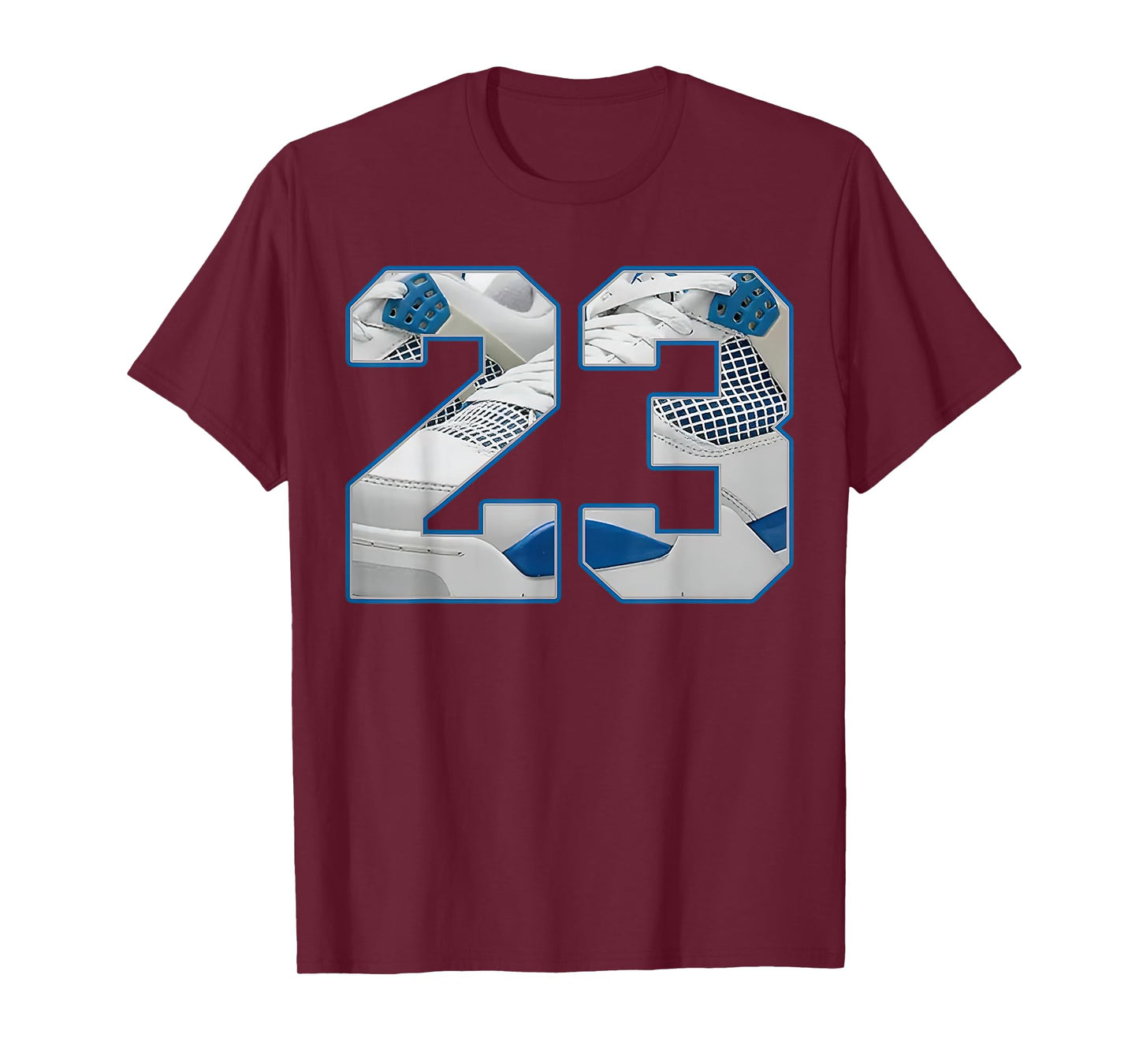 Number 23 Military Blue 4s Matching Tee For Men Women T-Shirt