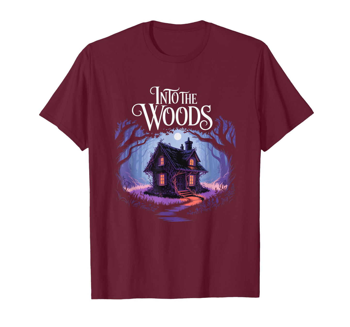 Into The Woods Retro Musical Theater Broadway Theatre T-Shirt