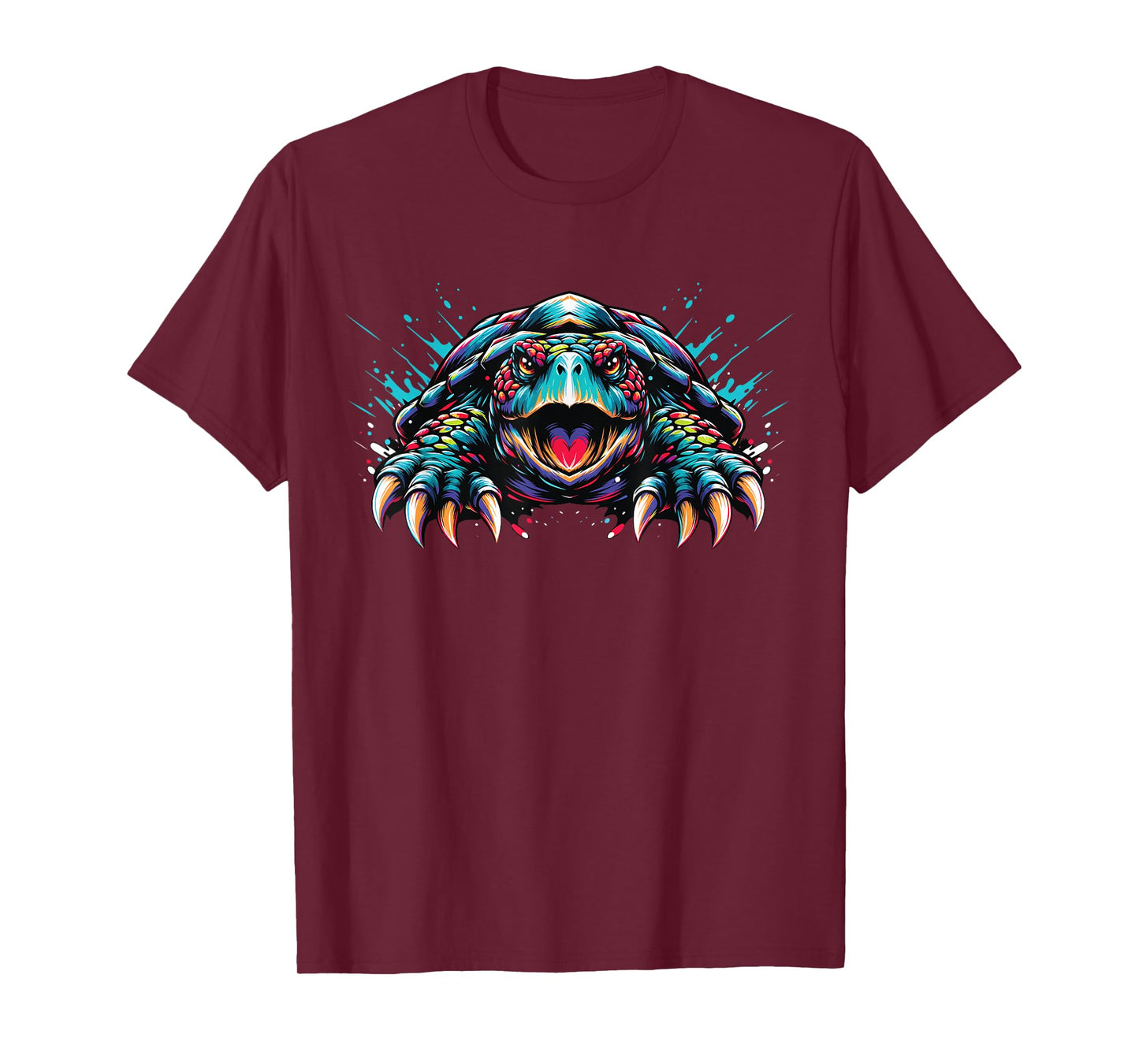 Snapping Turtle Splash Art, Snapping Turtle T-Shirt