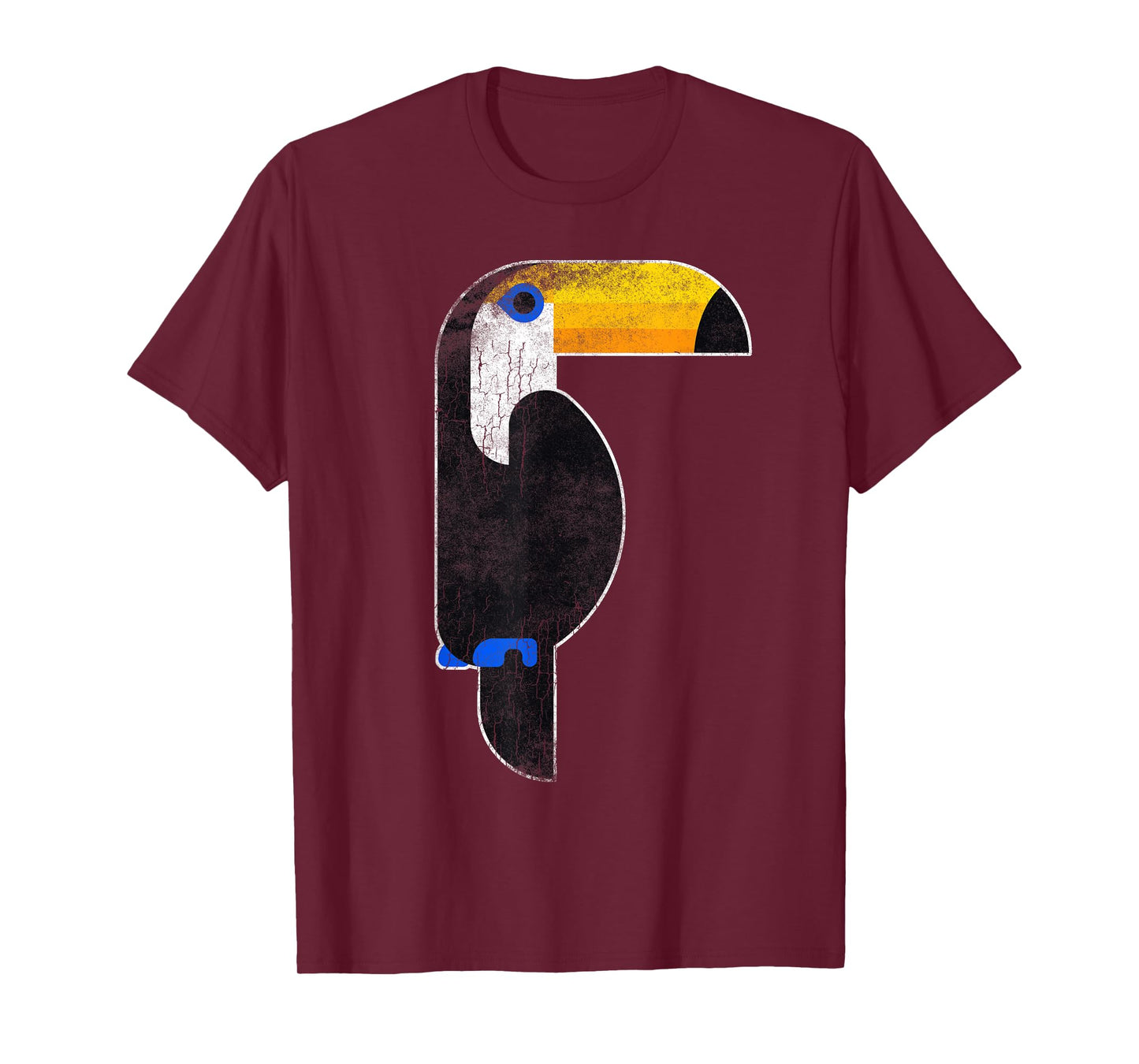 Toucan Costume Nose Tee Mask T Shirt Gifts Tropical Bird T-Shirt