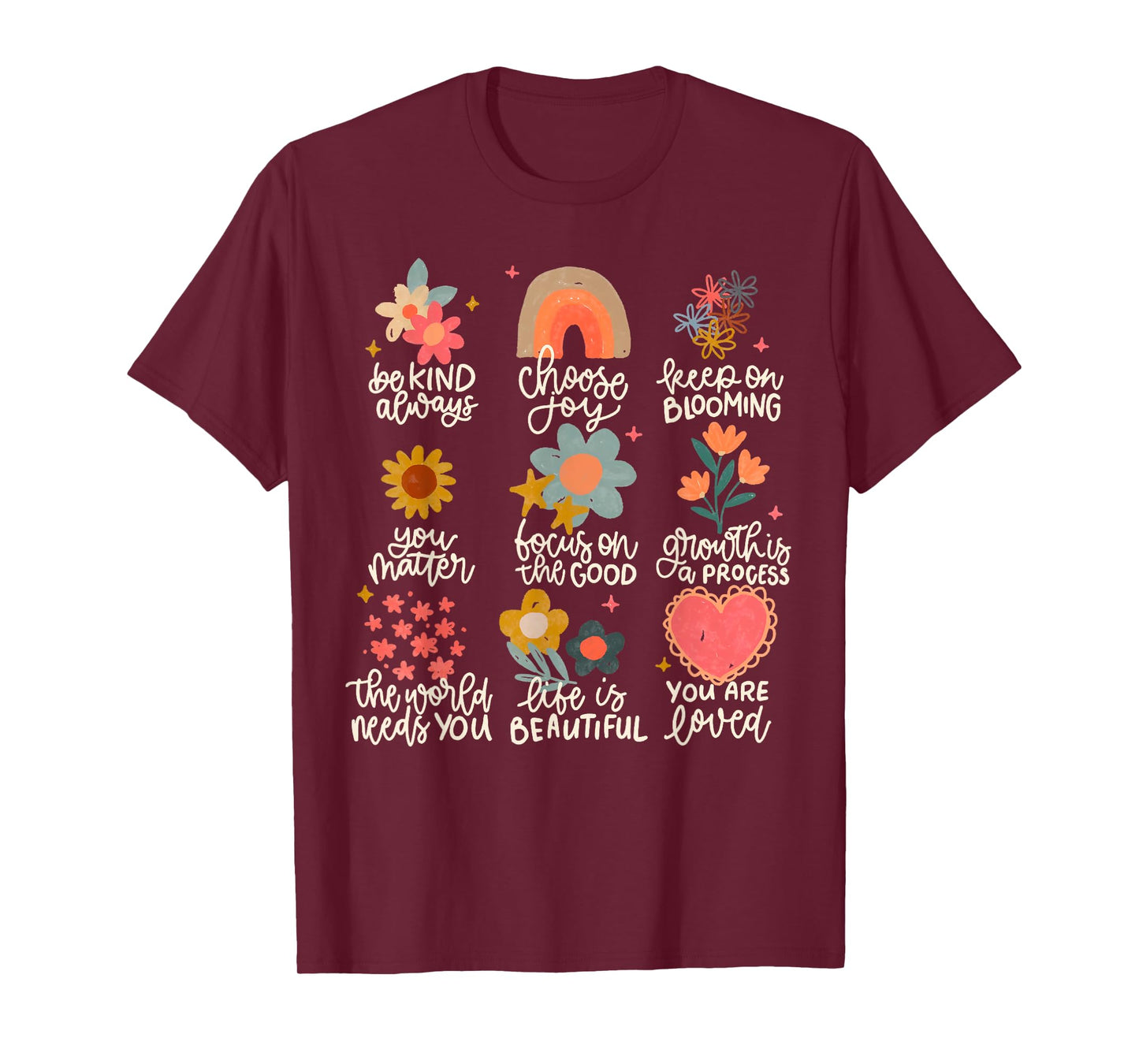 Be Kind Always Choose Joy You Matter Mental Health Awareness T-Shirt