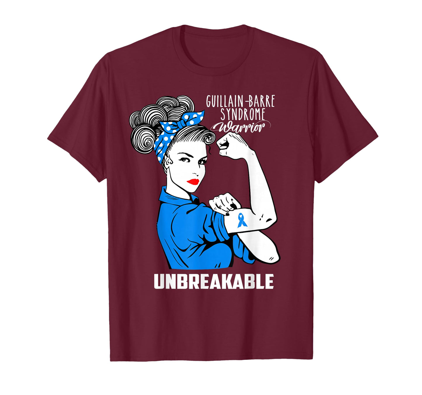Guillain-Barre Syndrome Warrior Unbreakable Shirt Awareness T-Shirt