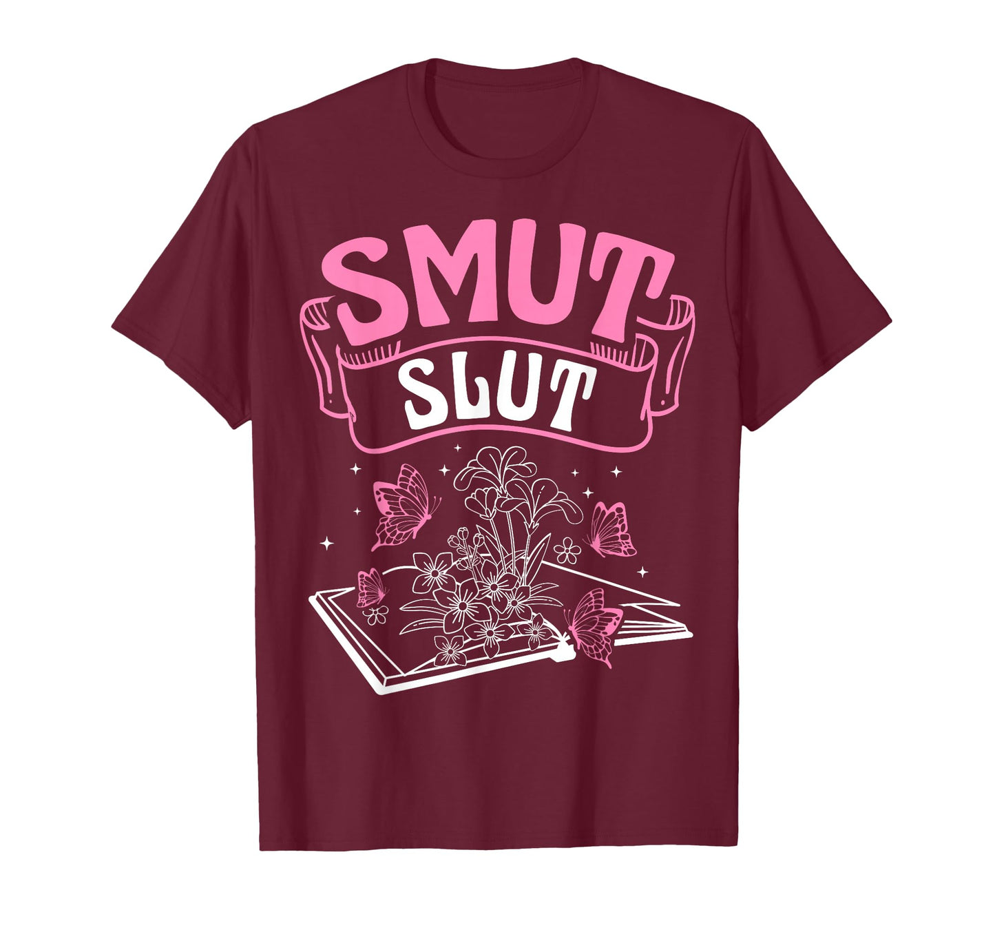 SMUT SLUT Provocative Literature Book Club Book Reading T-Shirt