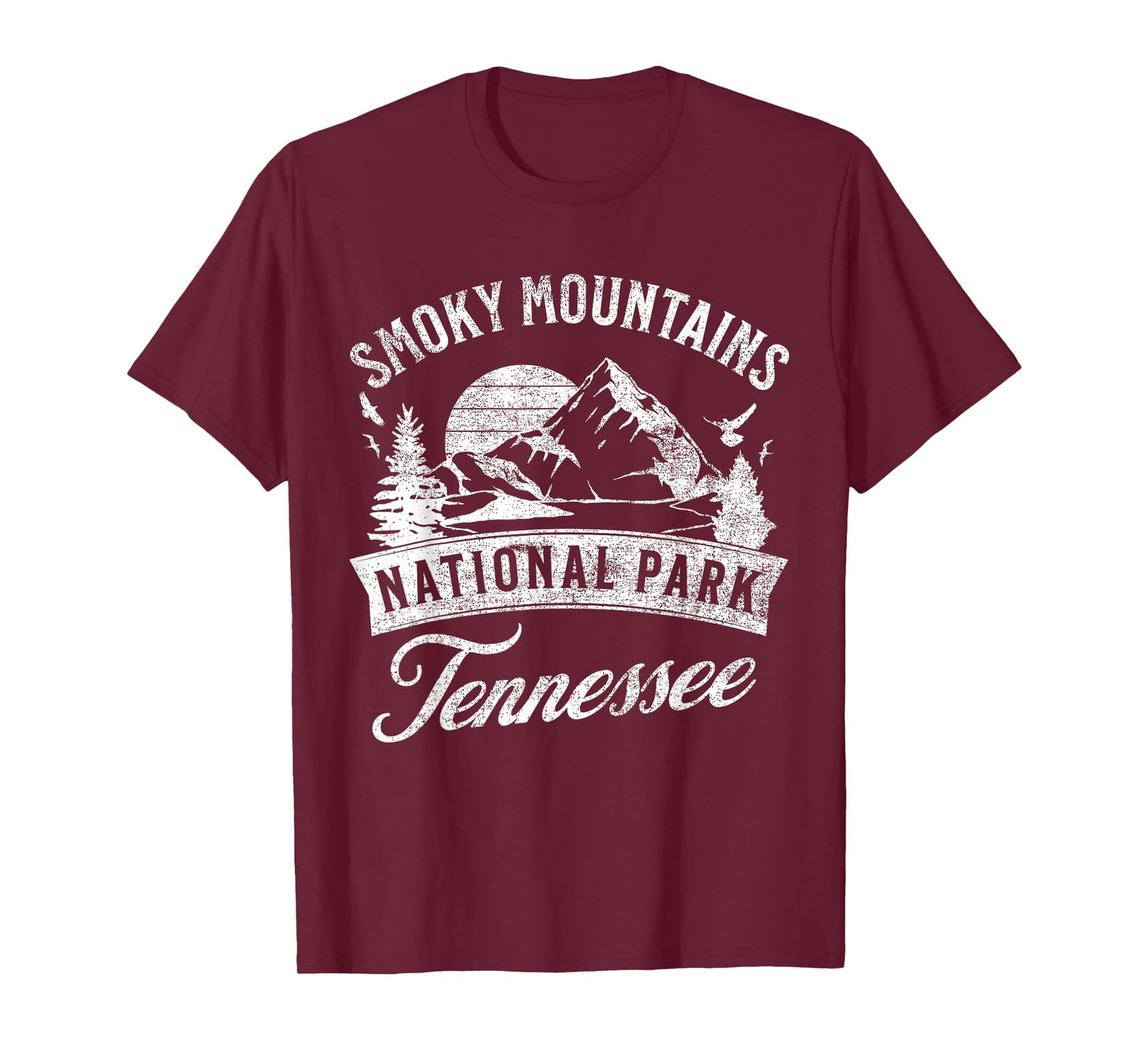 Great Smoky Mountains Nature Mountains Hiking Outdoors T-Shirt