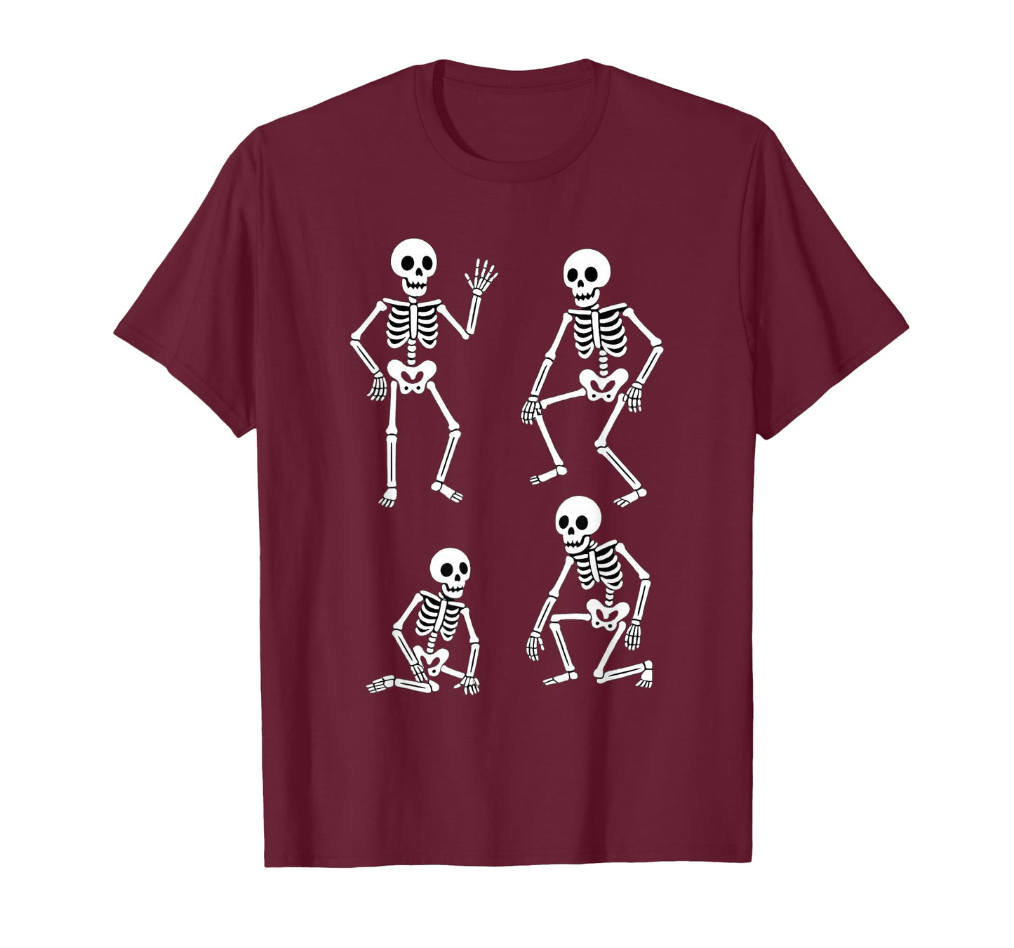 Halloween Party Skeletons Spooky Fun Dancing Skeleton T-Shirt