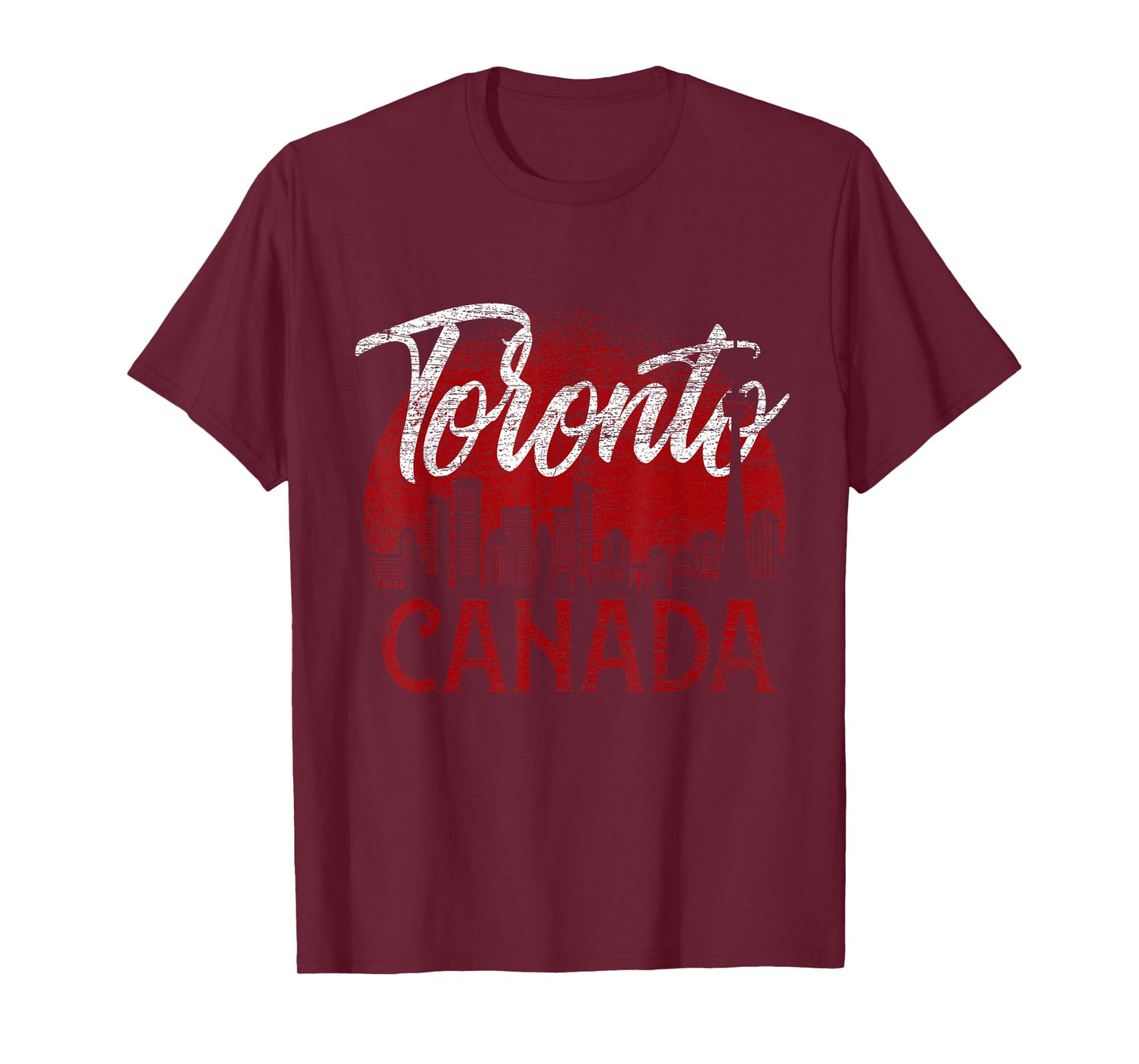 Toronto North America Canadian Flag Canada T-Shirt