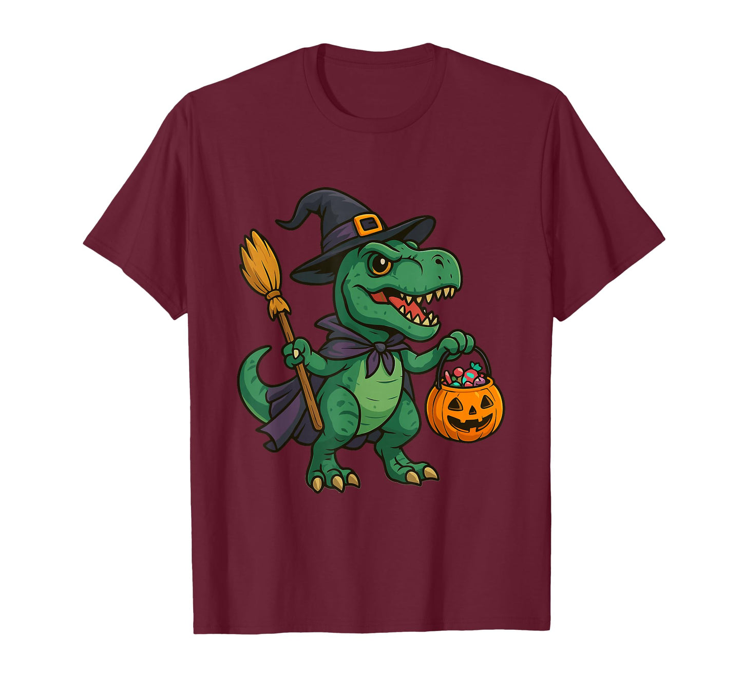 Halloween Toddler Boy Skeleton Dinosaur Funny Halloween T-Shirt