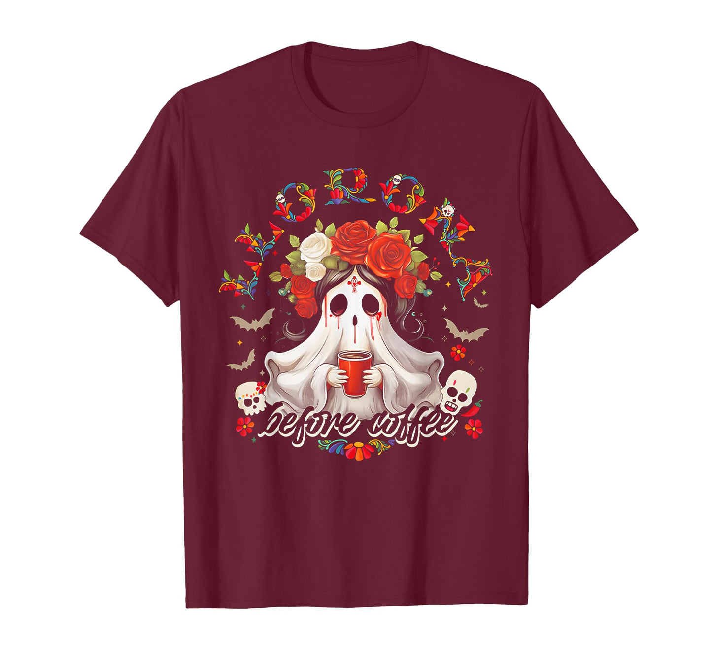 Llorona Before Coffee T-Shirt