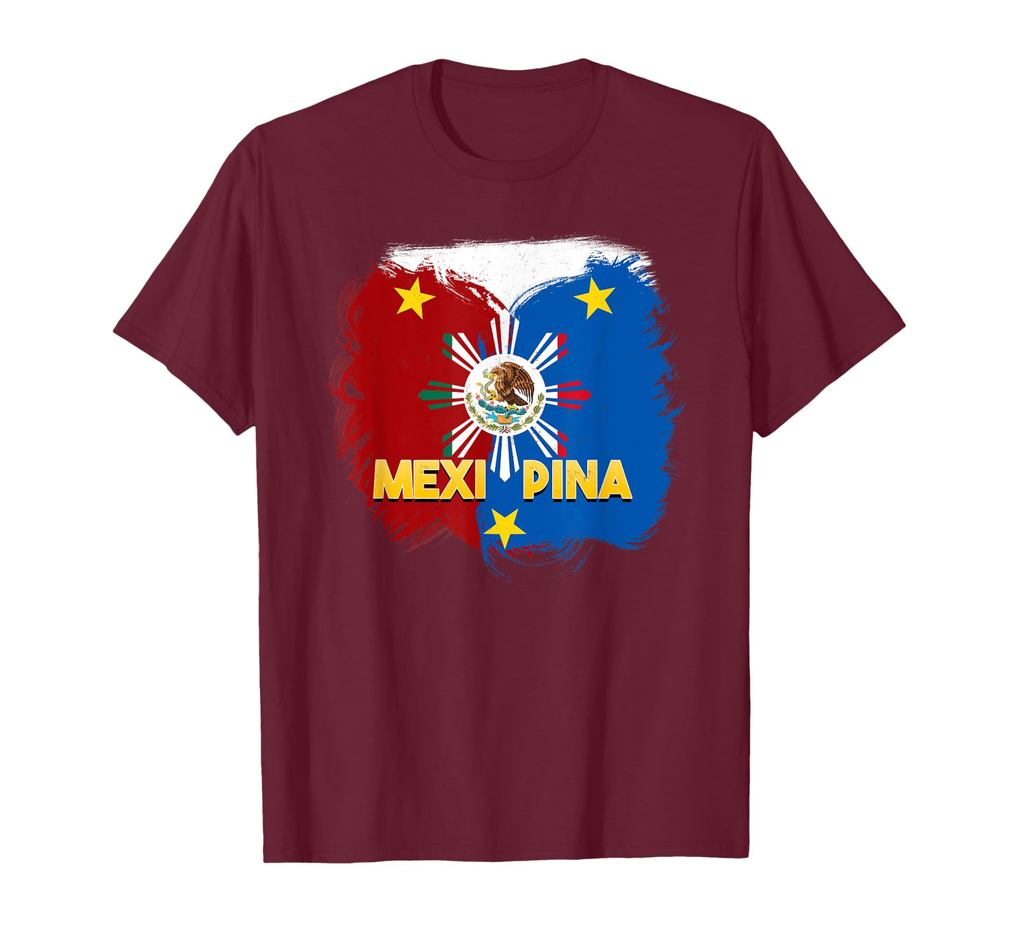 Philippines Mexico Filipina Proud Mexipina Mexican Flag T-Shirt