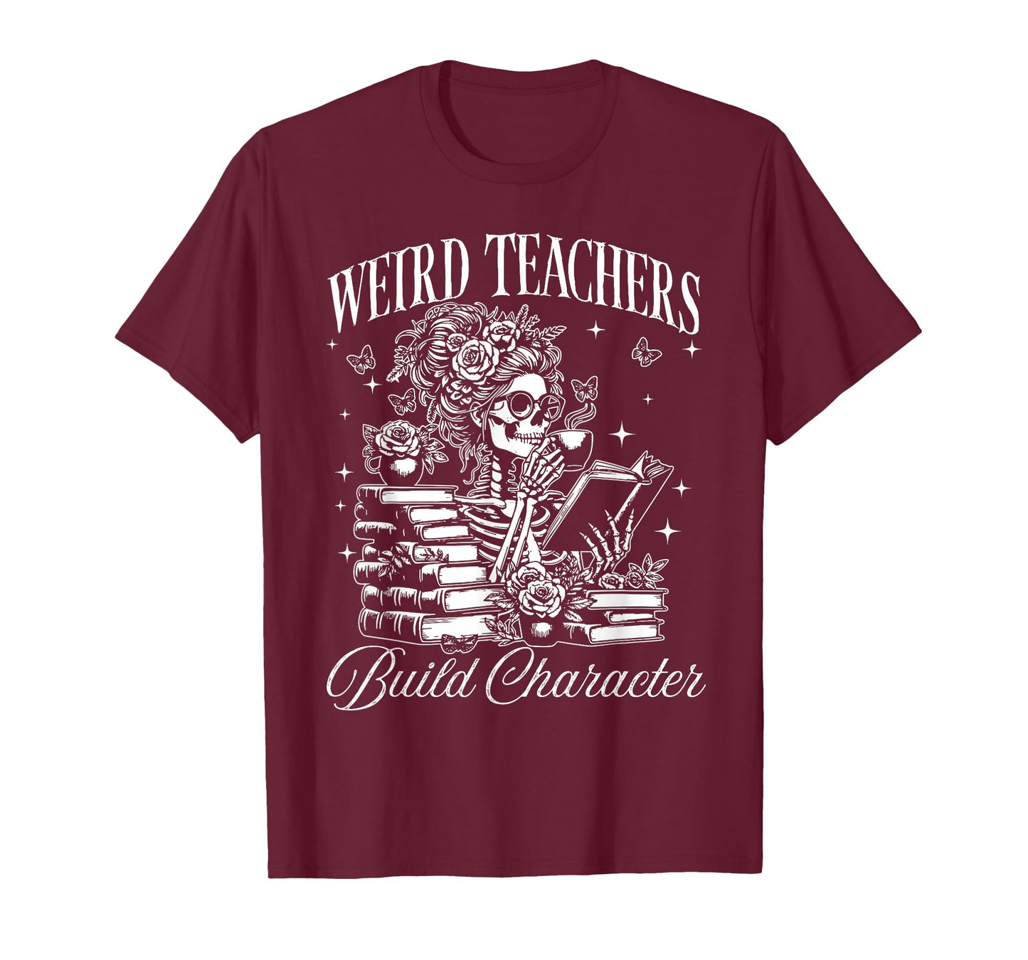 Weird Teachers Build Character Shirt - Teacher Halloween T-Shirt