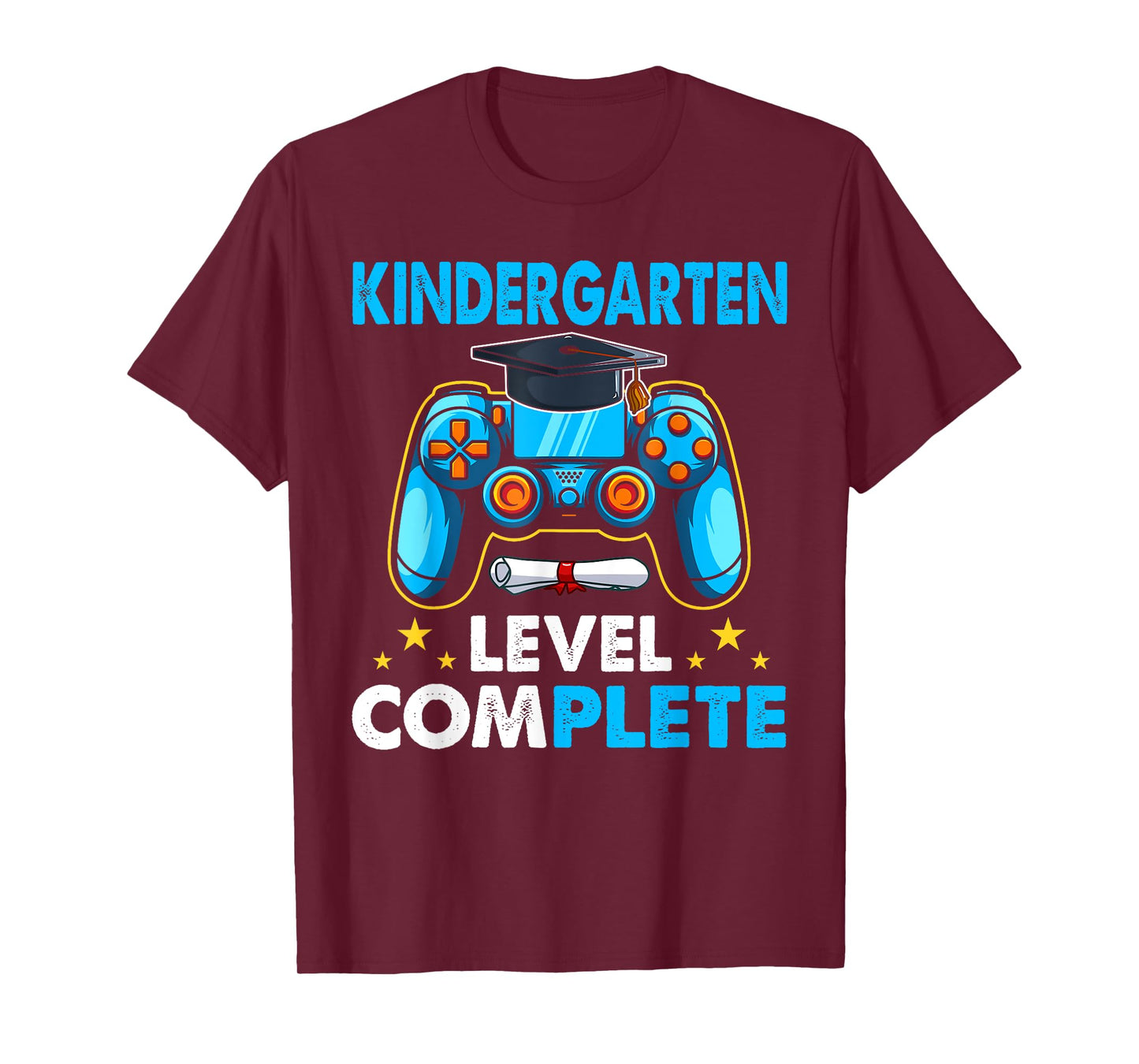 Kindergarten Level Complete Last Day Of School Graduate Boys T-Shirt