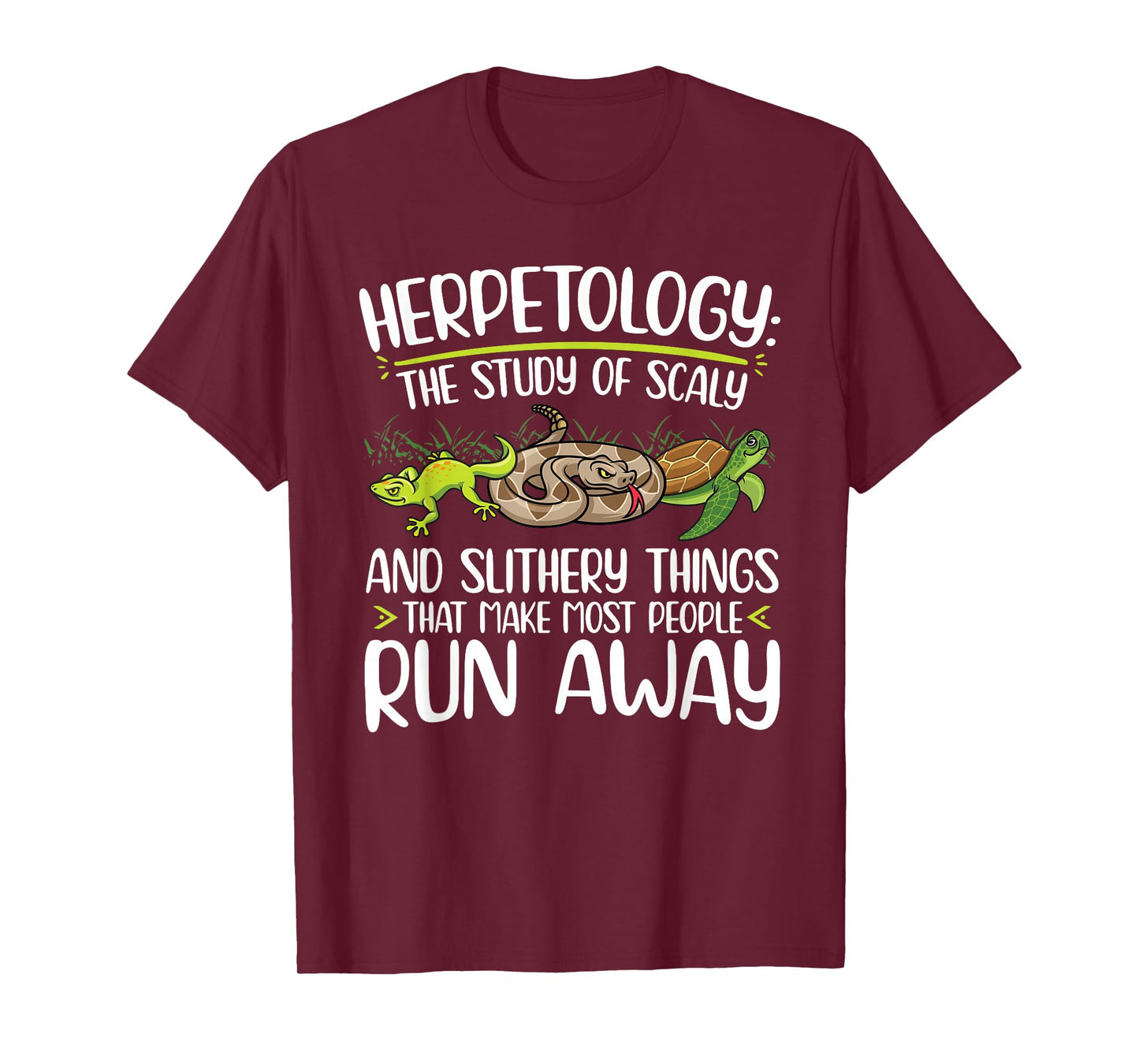 Herpetology definition Herping Zoology T-Shirt