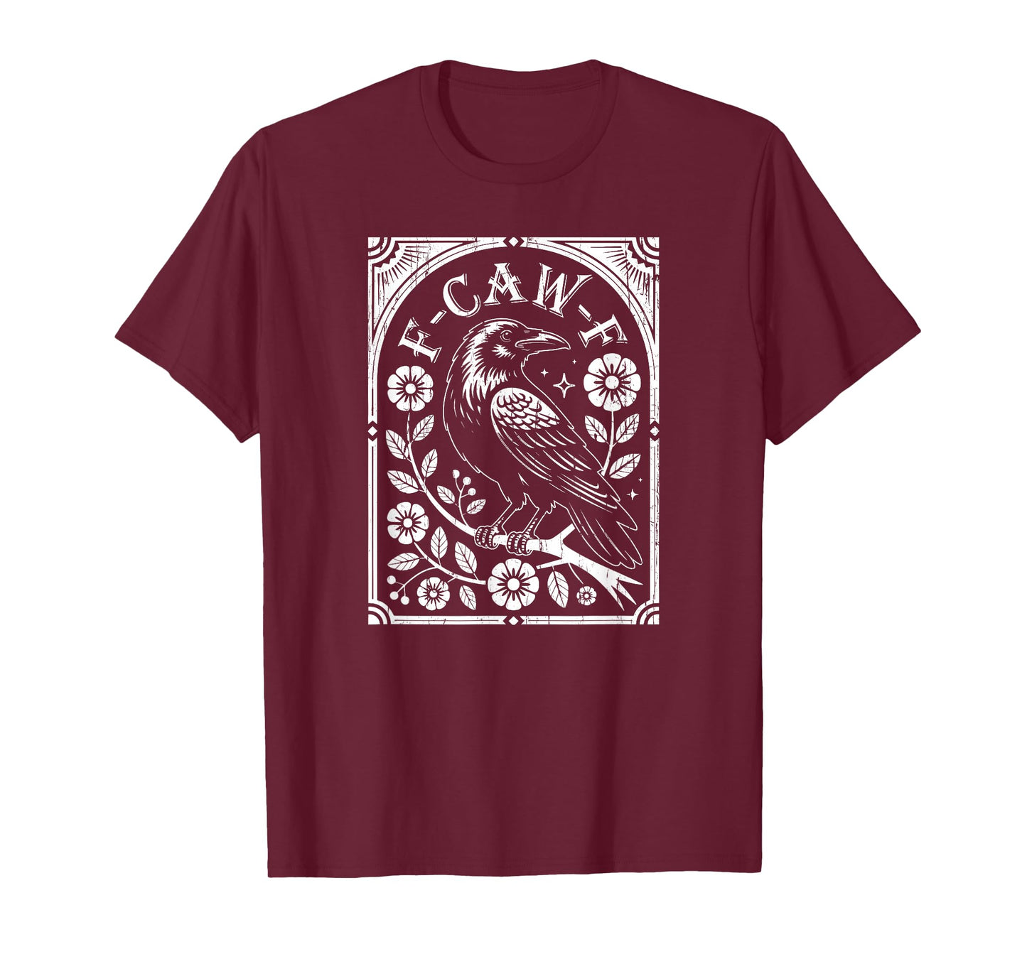 F-Caw-F Crow, Black Crow, Raven Lover, Funny Crow T-Shirt