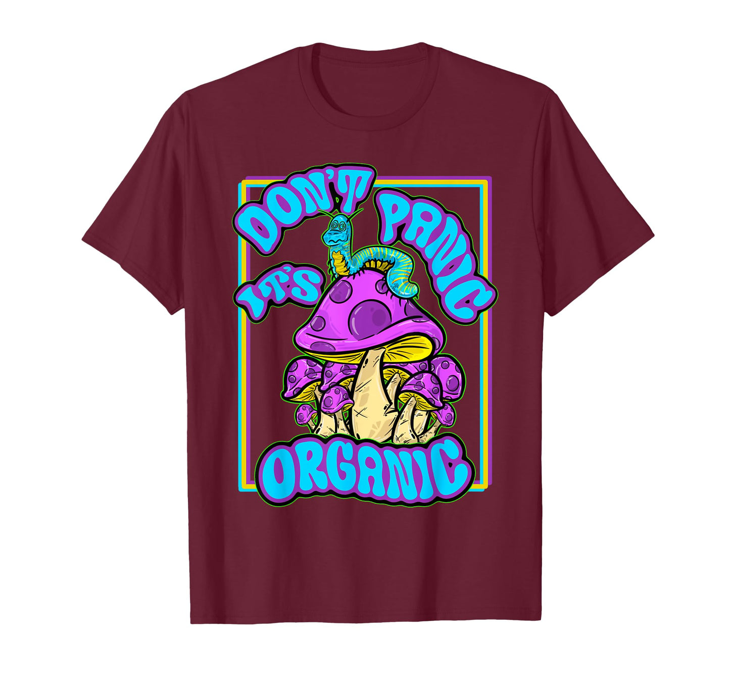 Another Small Biz Don’t Panic It’s Organic T-Shirt, Black
