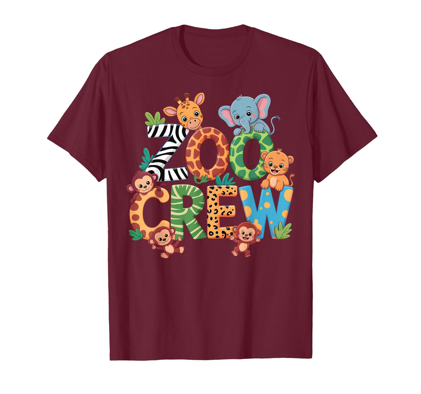 Zoo Crew Safari Jungle Wildlife Animal Zoo Keeper Boys Girls T-Shirt