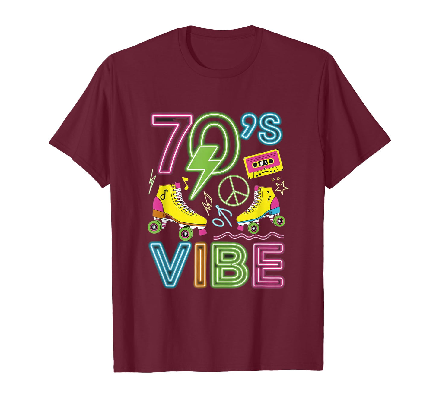 70s Vibe 1970s Fashion Theme Party Outfit Seventies Costume T-Shirt