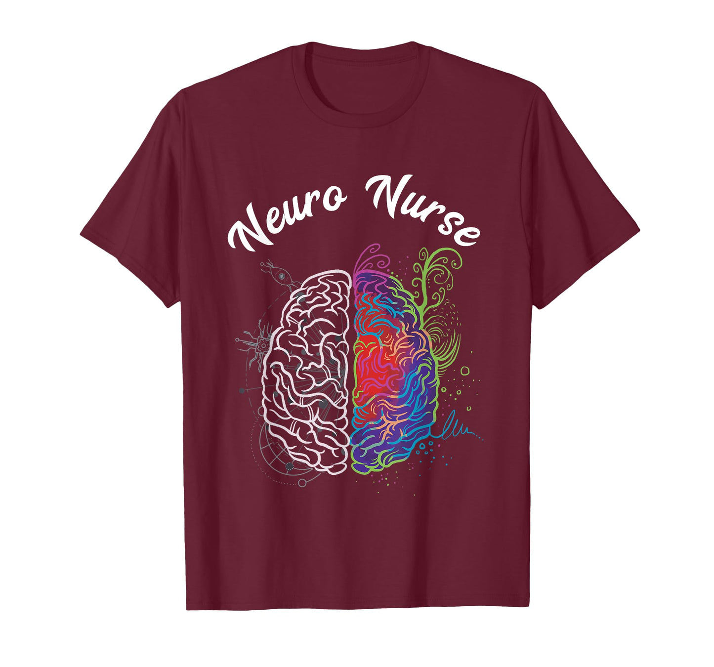 Neuro Nurse Neuro Science Brain Nurselife Nursing Student T-Shirt