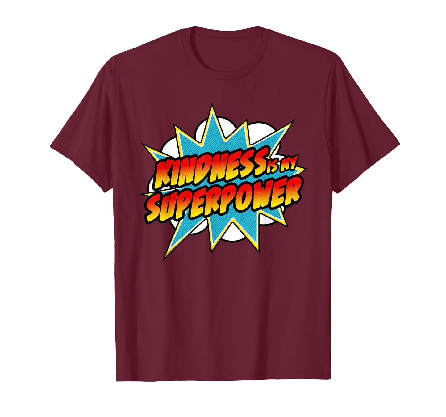 Kindness Is My Superpower | Anti Bullying Retro Comic T-Shirt