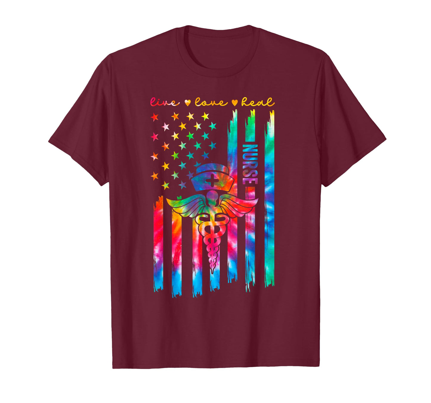 Nurse's Day Happy Nurse Week 2025 Appreciation Nurse Tie Dye T-Shirt