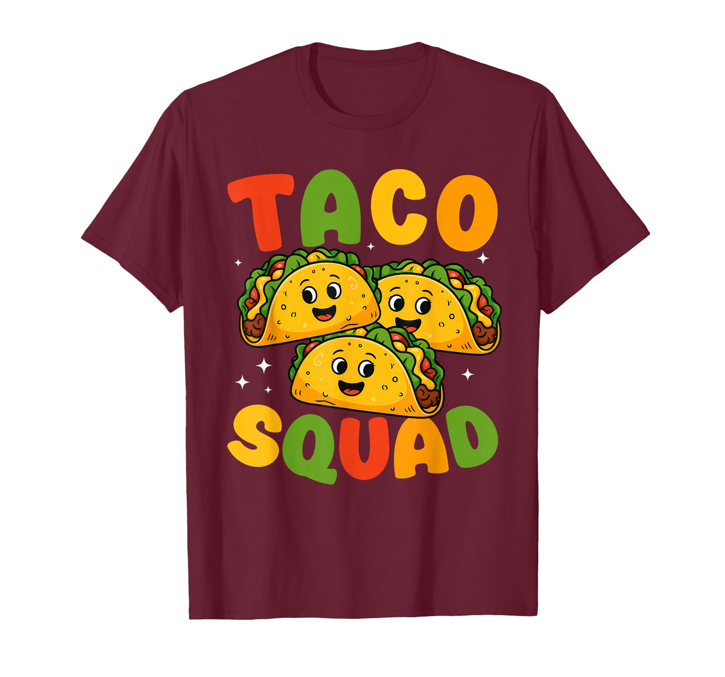 Funny Taco Squad Cute Mexican Food Lover Men Women T-Shirt