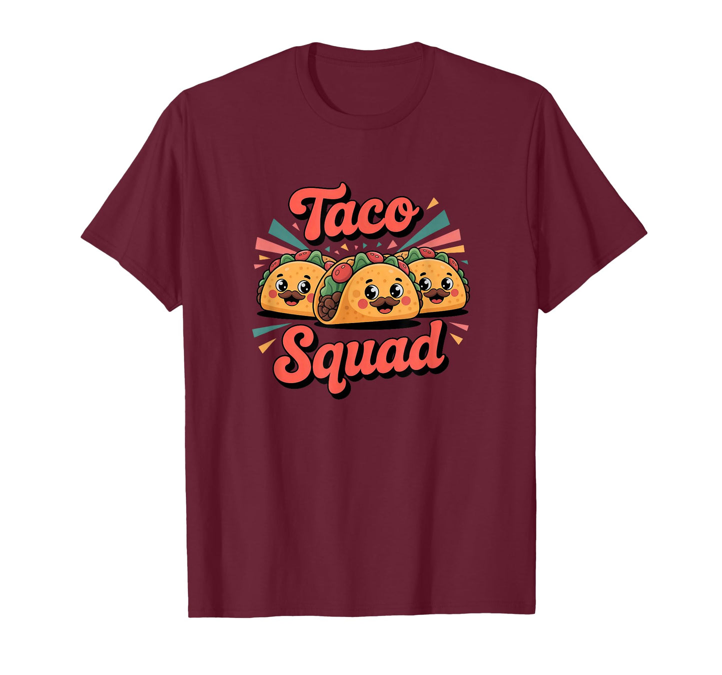Taco Tuesday Squad Mexican Food T-Shirt