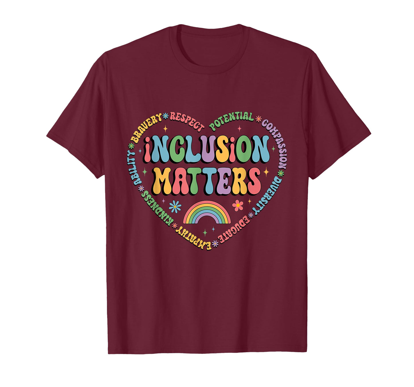 Autism Awareness Special Education Teacher Inclusion Matters T-Shirt