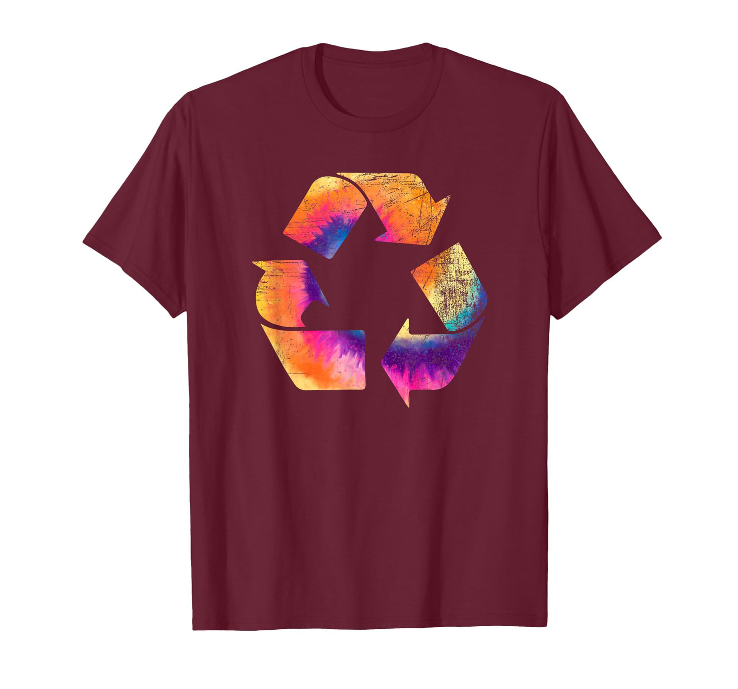 Recycle Symbol Tie Dye Earth Day T-Shirt