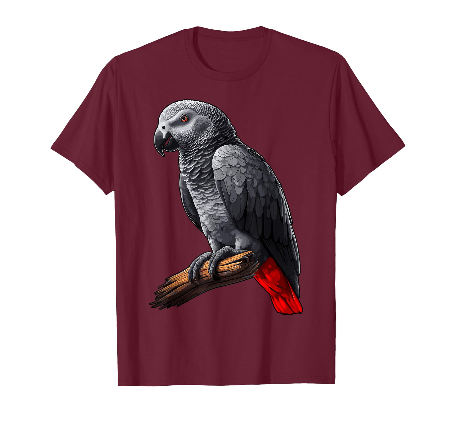 African Grey Parrot T-Shirt
