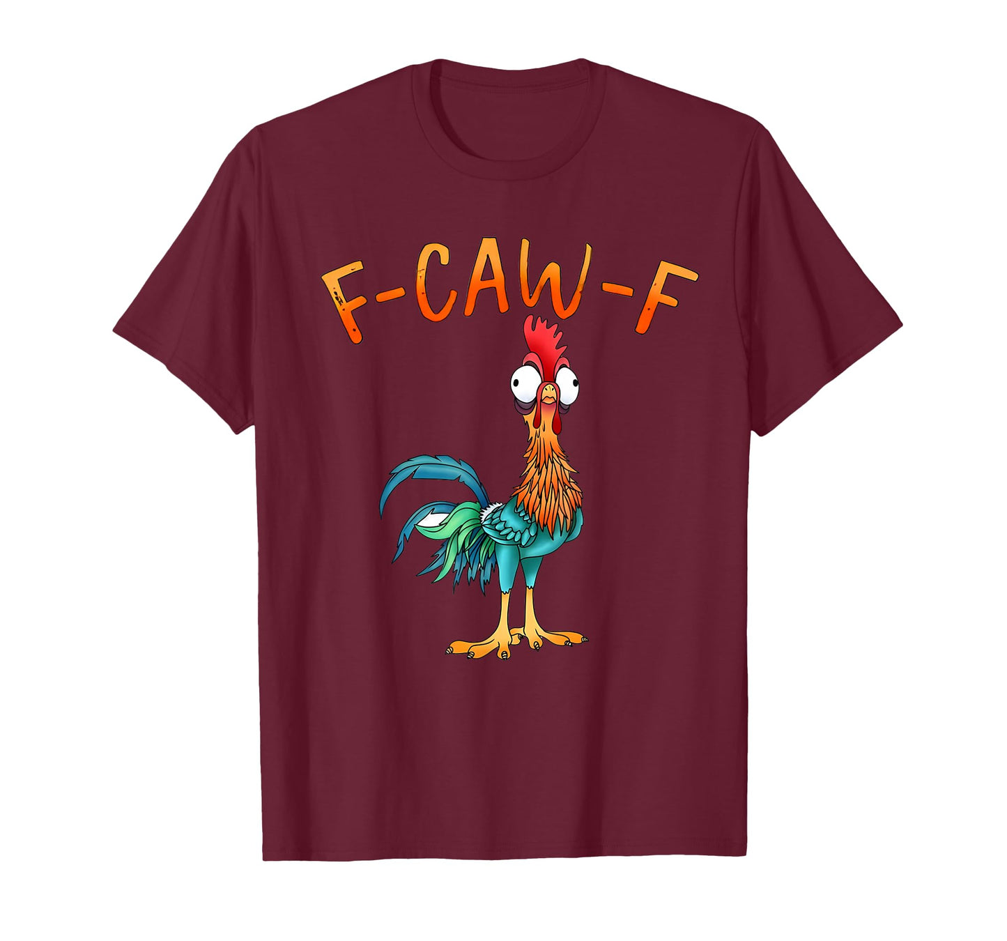 Black Crow, F-Caw-F Funny Black Bird T-Shirt