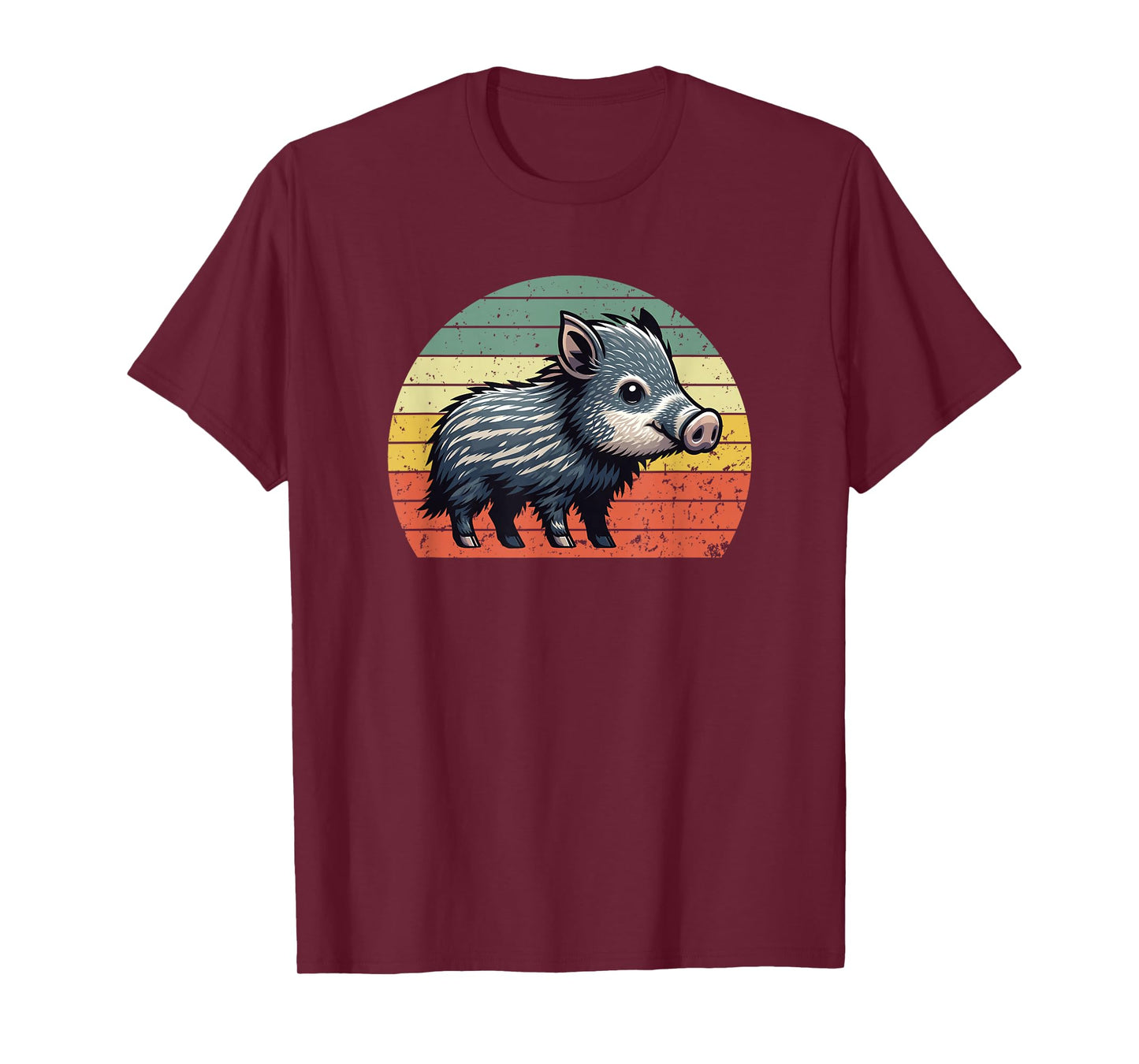 Javelina on a Vintage Sunset, Javelina T-Shirt