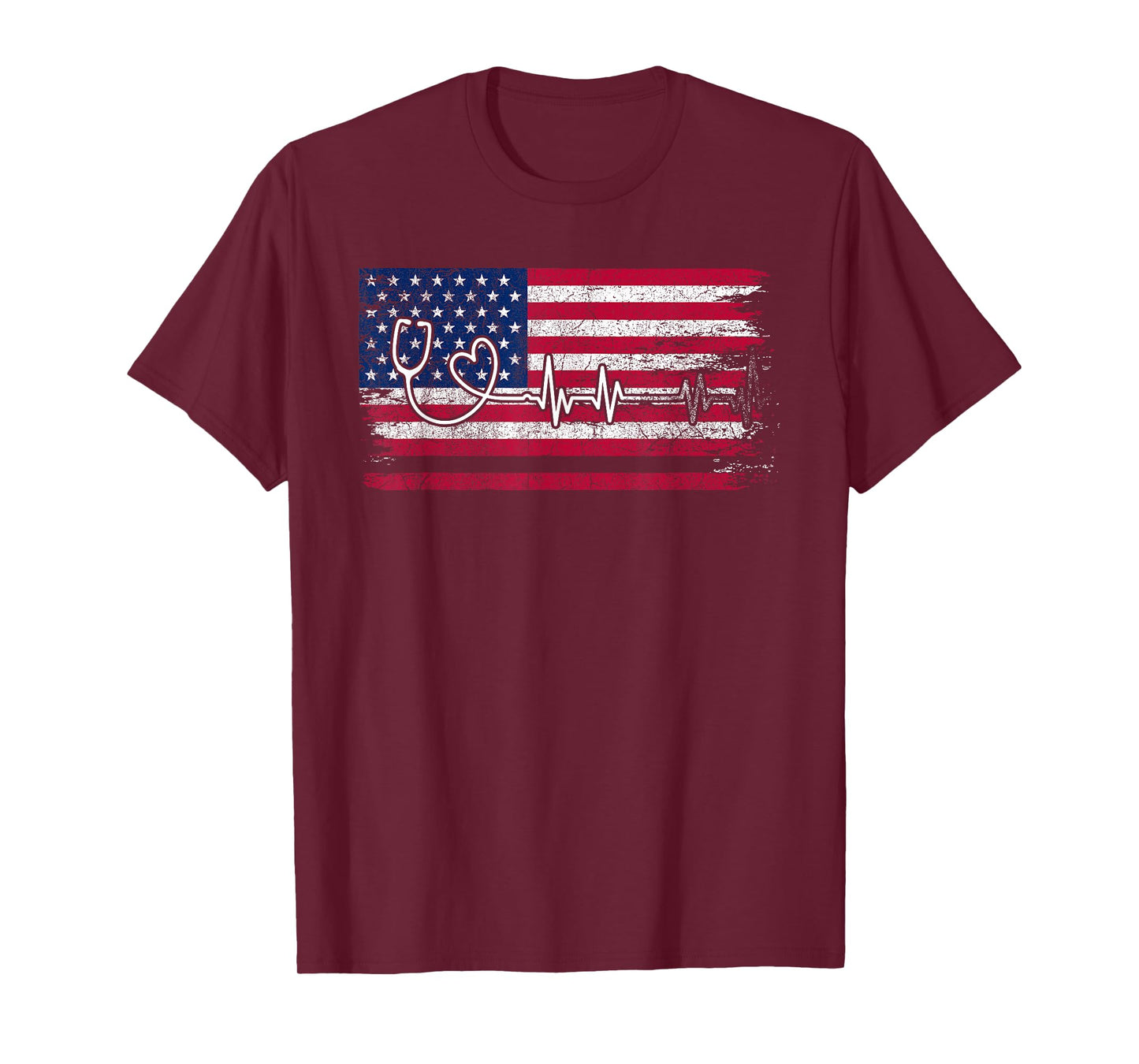 American Flag Nurse T-Shirt