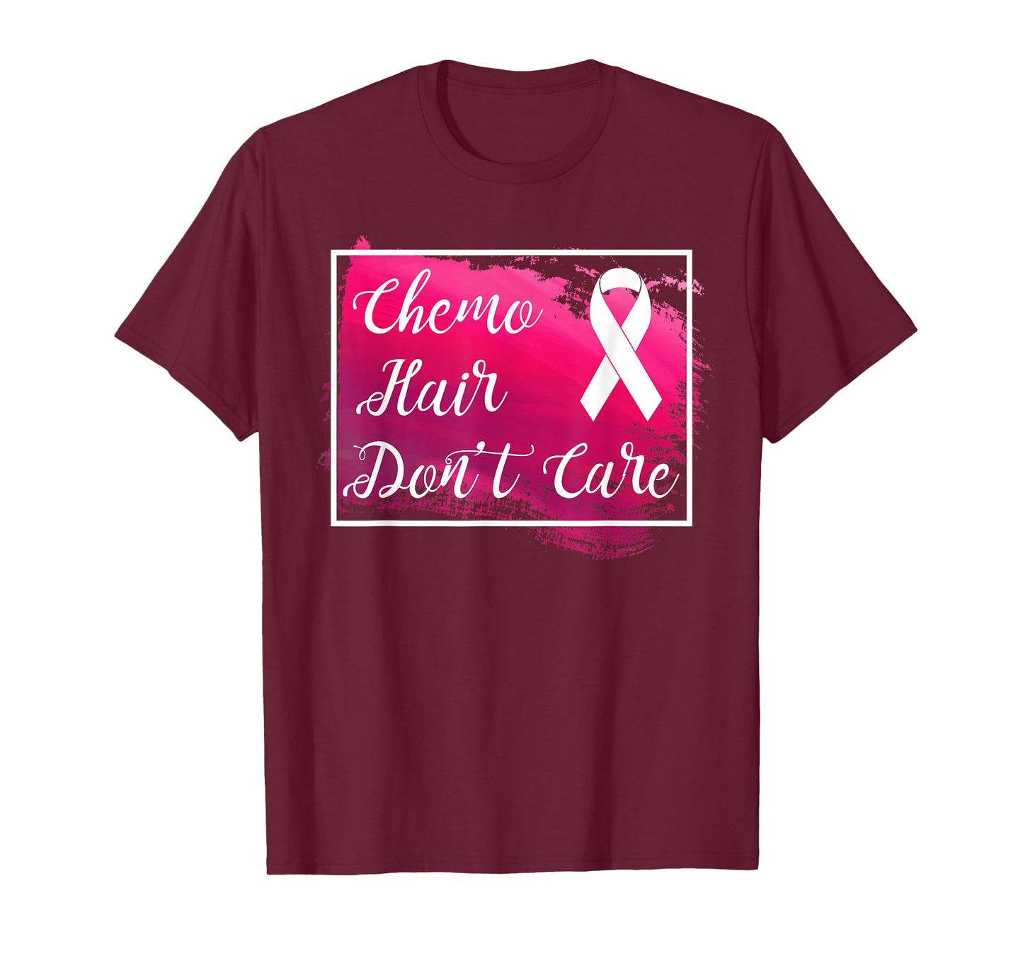 Chemo Hair Don't Care Cancer Awareness Survivor T-Shirt