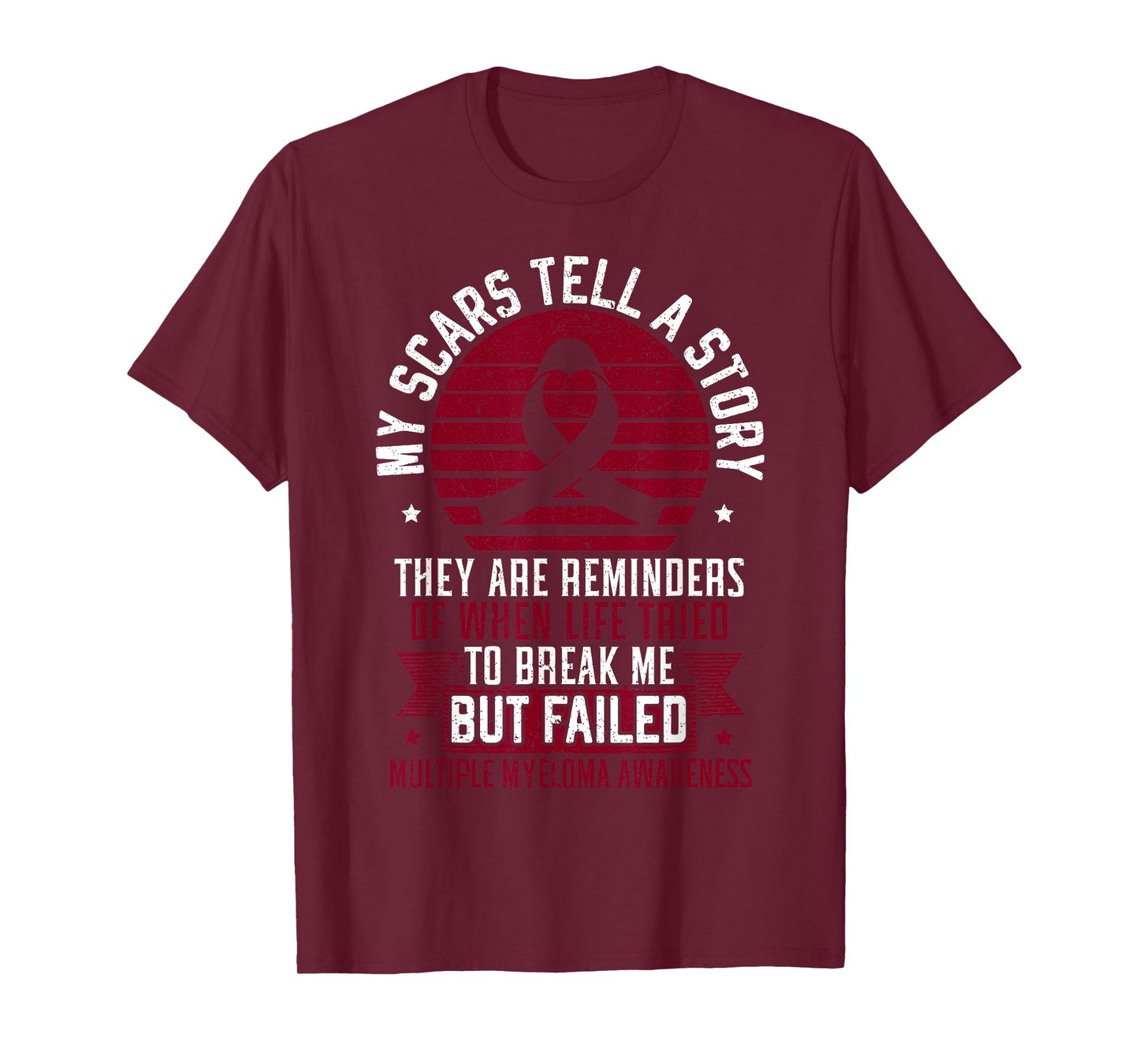 Multiple Myeloma Warrior Myeloma Cancer Awareness T-Shirt