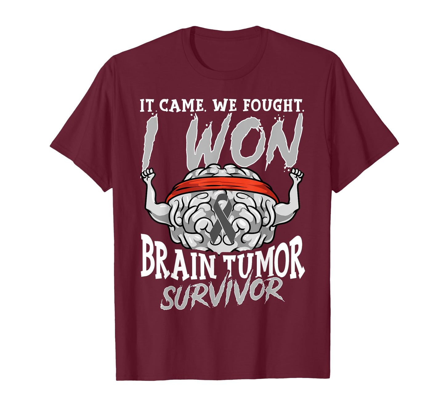 Brain Tumor Survivor Gift For Cancer Survivor T-Shirt
