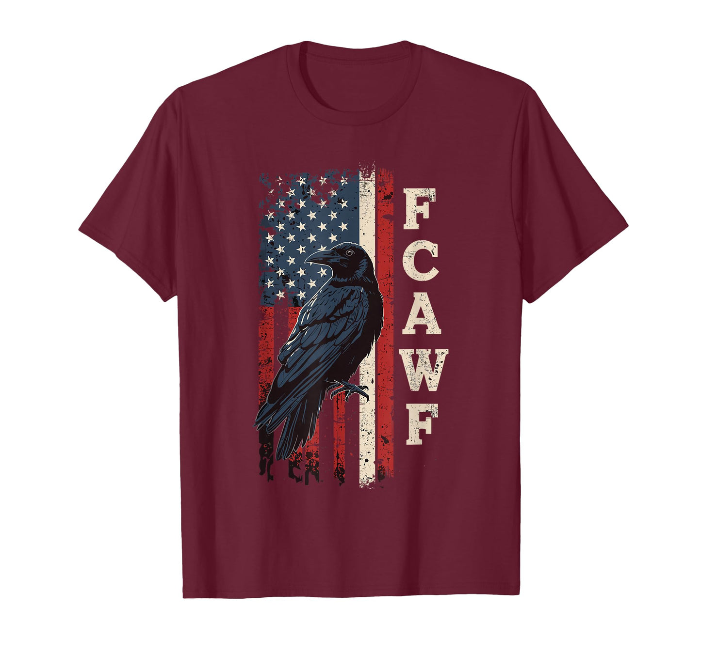 F-Caw-F Raven Moon Gothic Halloween, Black Crow Bird Lover T-Shirt