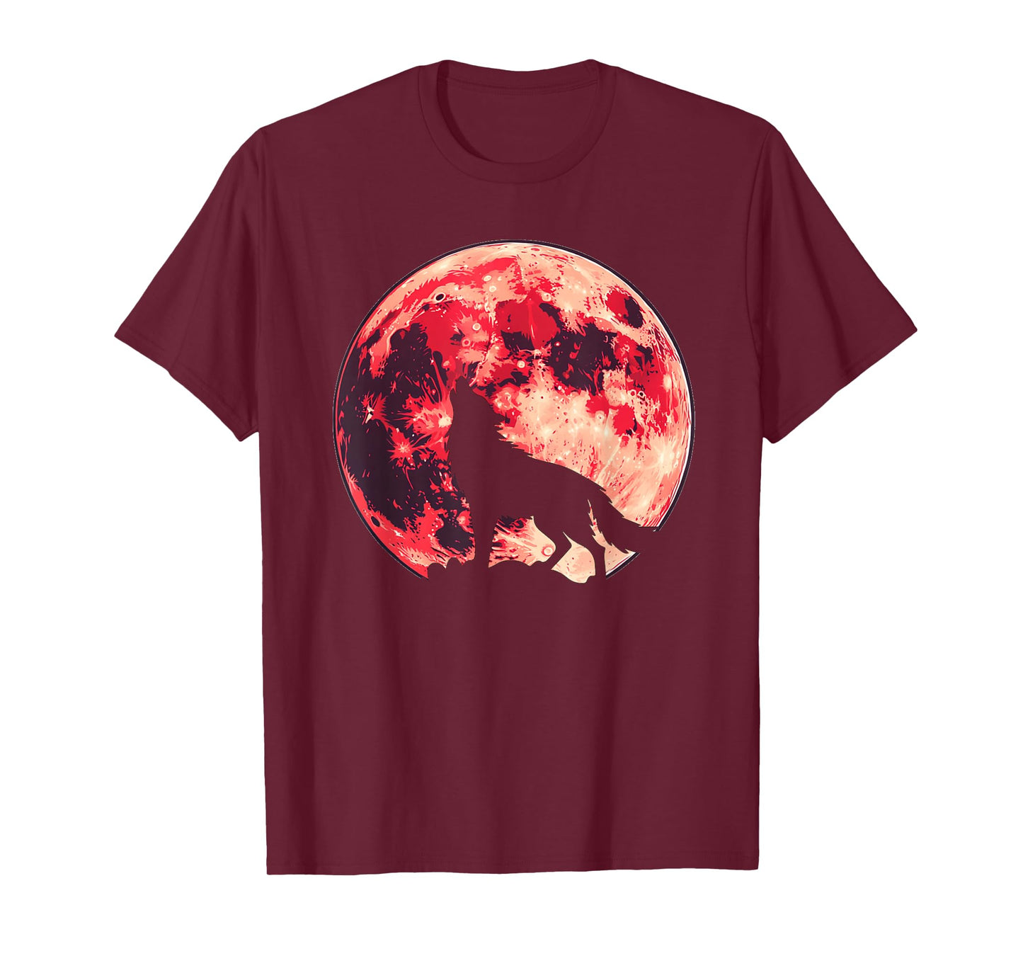 Wolf Howling at The Moon Wolf Wildlife Lovers T-Shirt