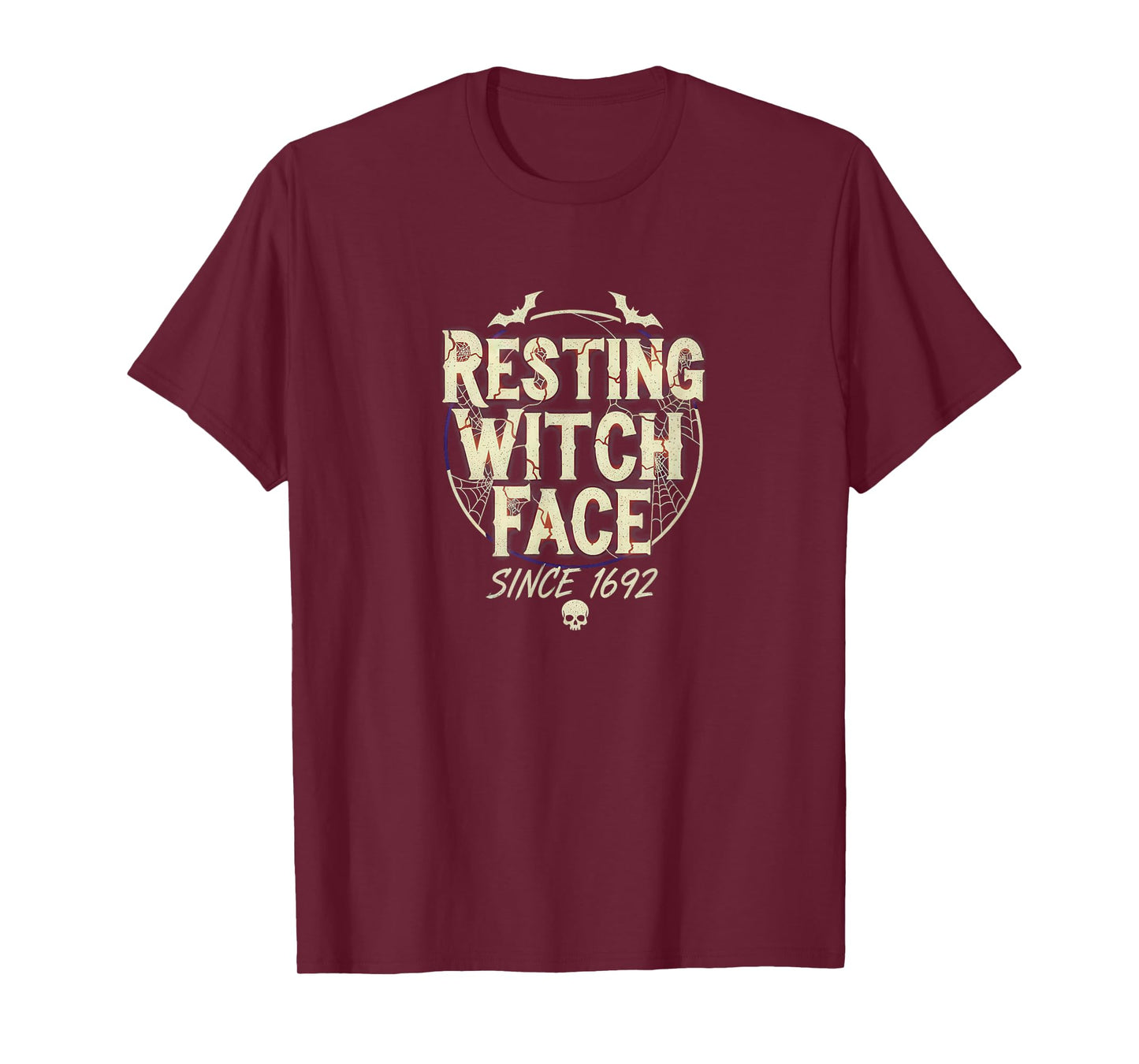 Resting Witch Face Since 1692 Funny Halloween Trick or Treat T-Shirt