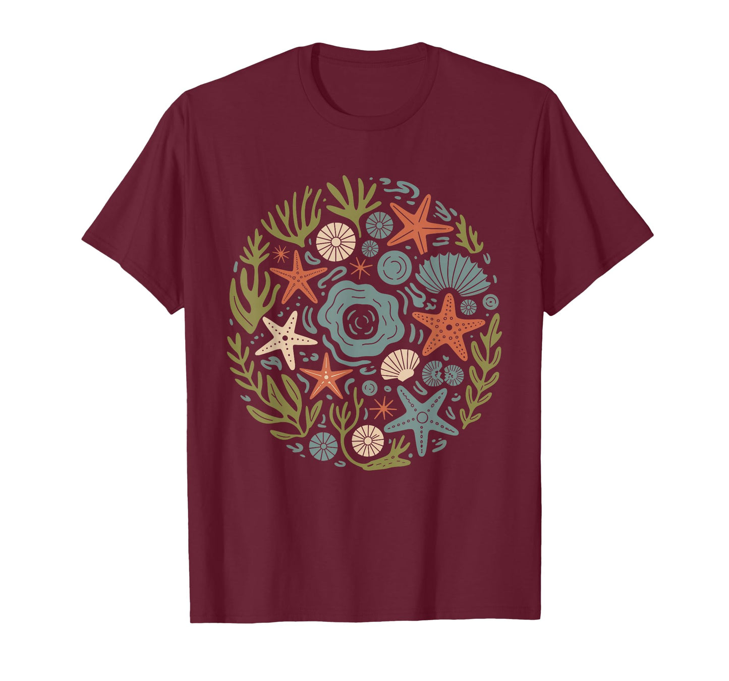 Ocean Academia Coastal Scholar Marine Science Nerd Vintage T-Shirt